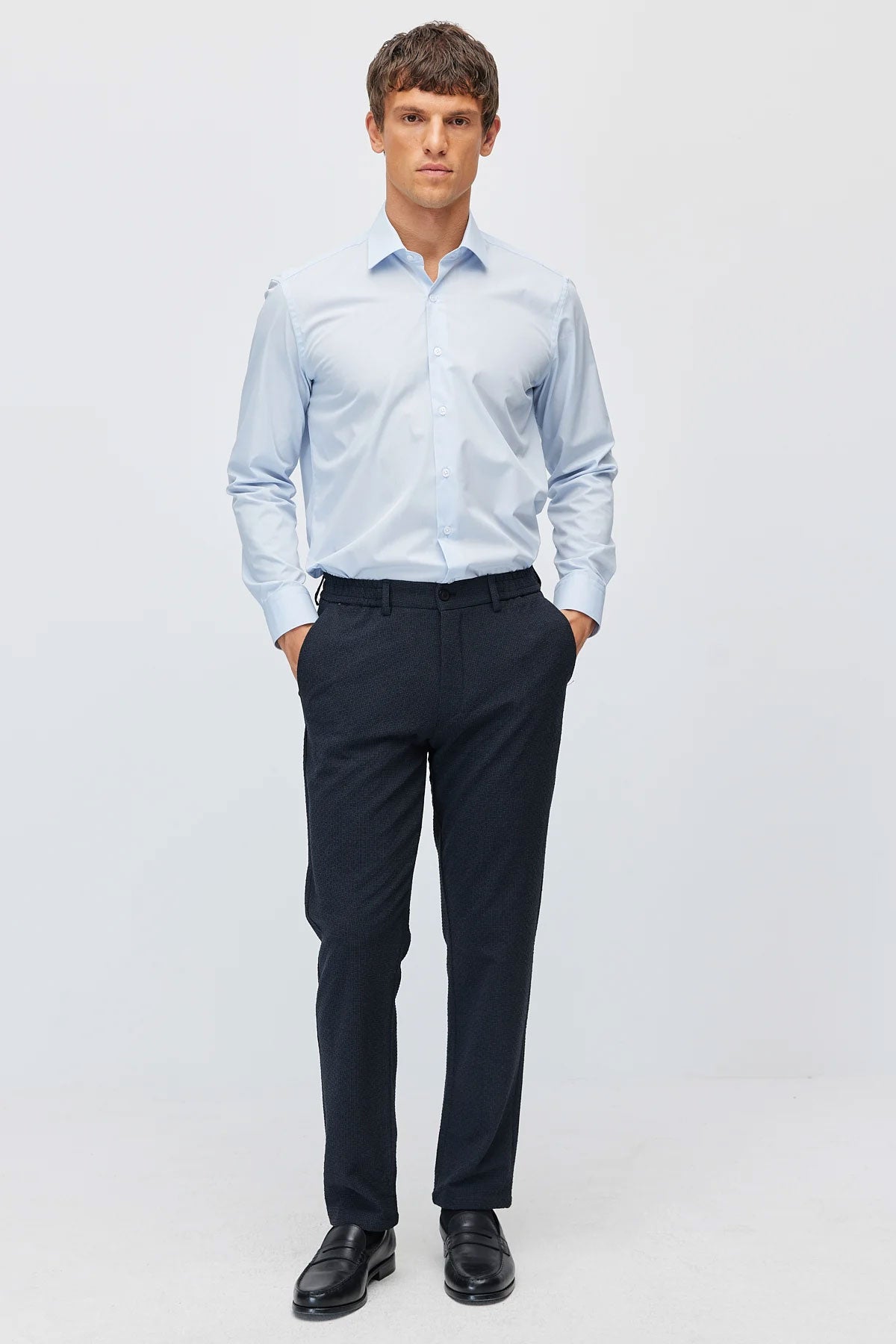 Men's Straight Cut Classic Trousers