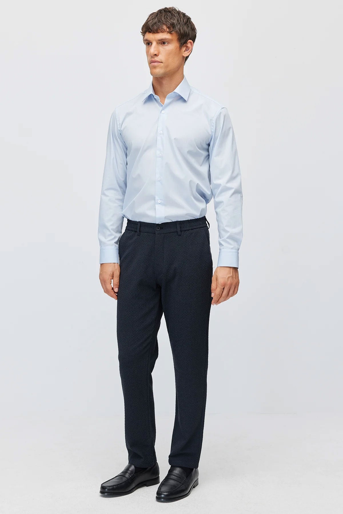 Men's Straight Cut Classic Trousers