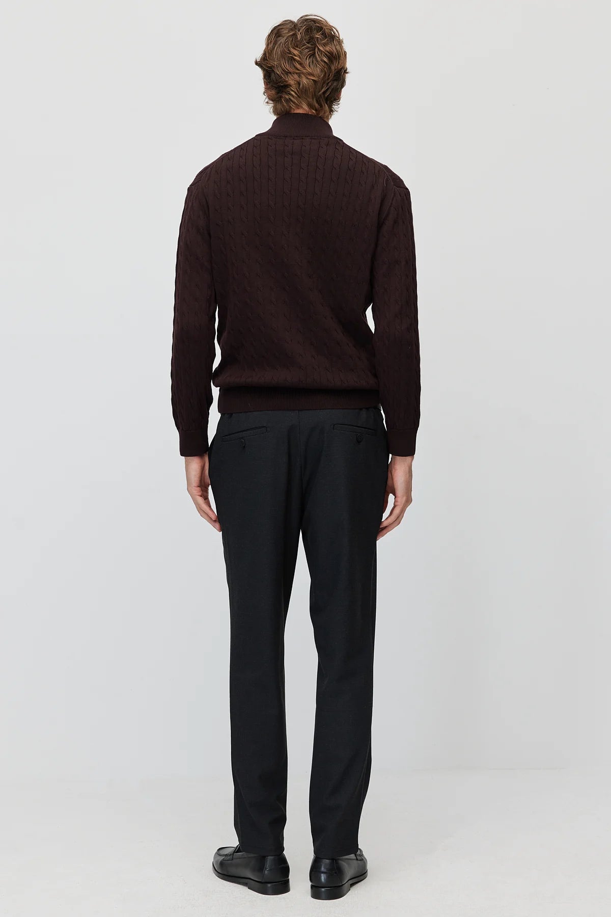 Men's Pinstripe Fabric Trousers