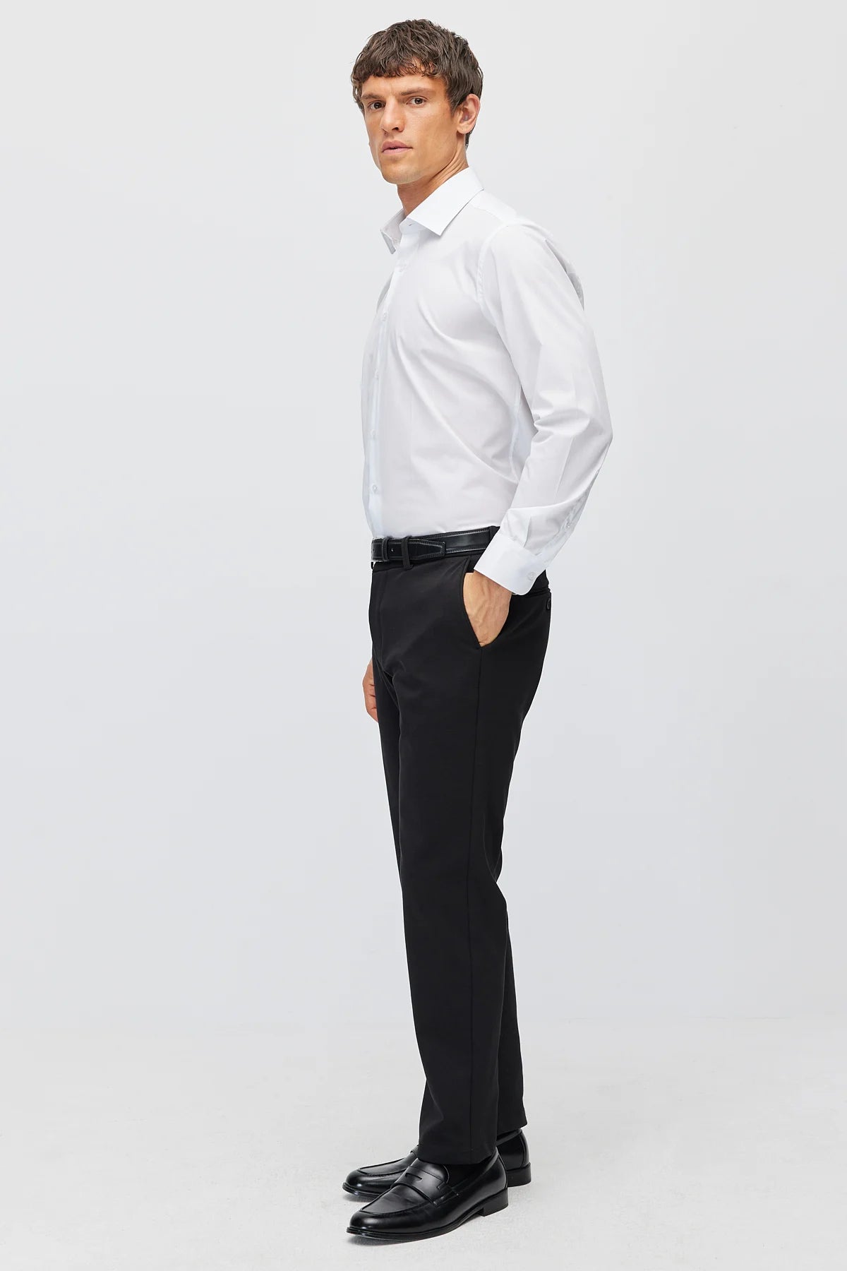Men's Regular Straight Leg Trousers