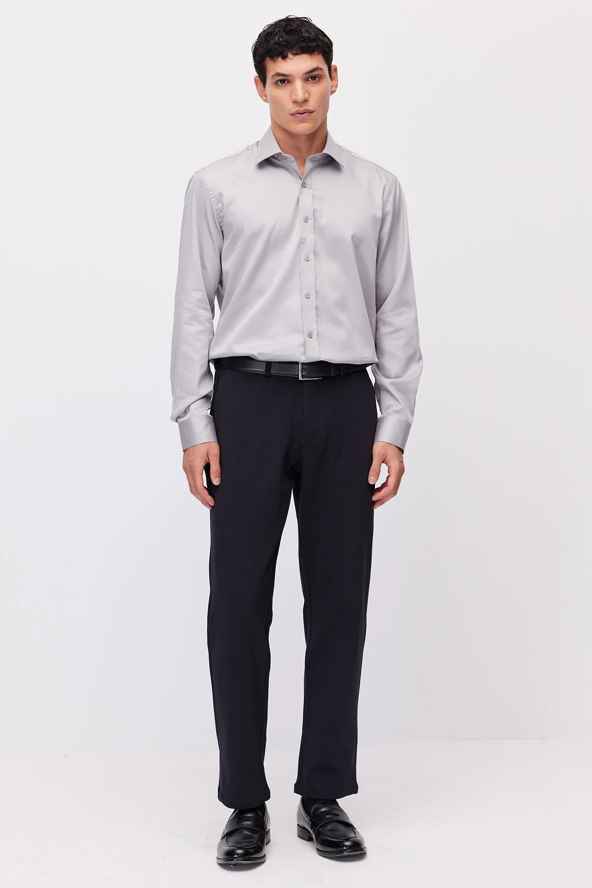 Men's Regular Straight Leg Trousers
