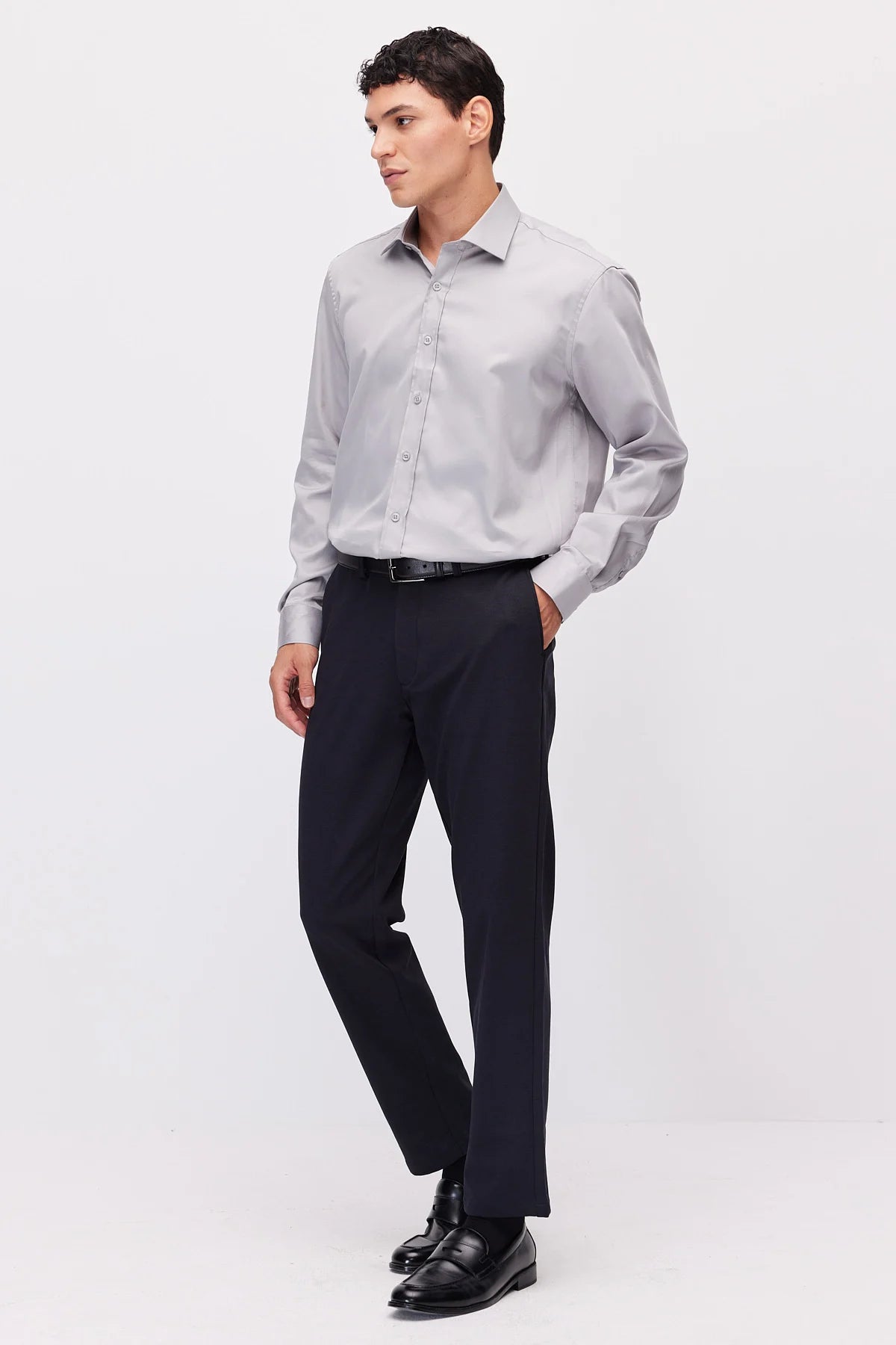Men's Regular Straight Leg Trousers