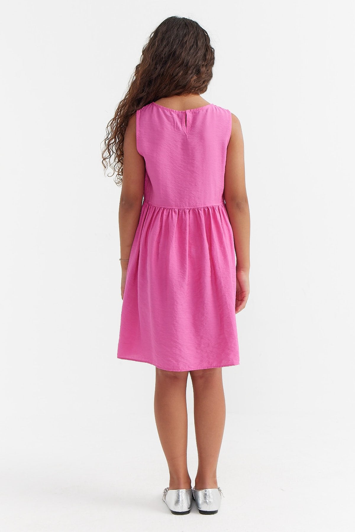 Girl's Ribbon Detailed Dress