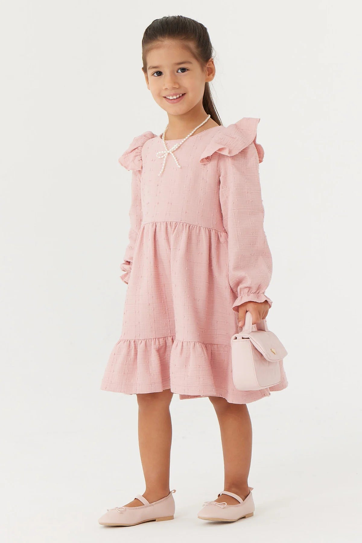 Girl's Long-Sleeve Dress