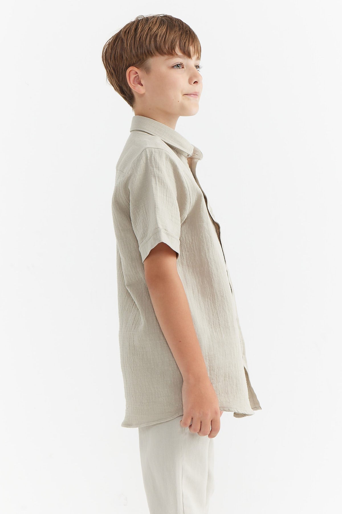 Boy's Short Sleeve Shirt