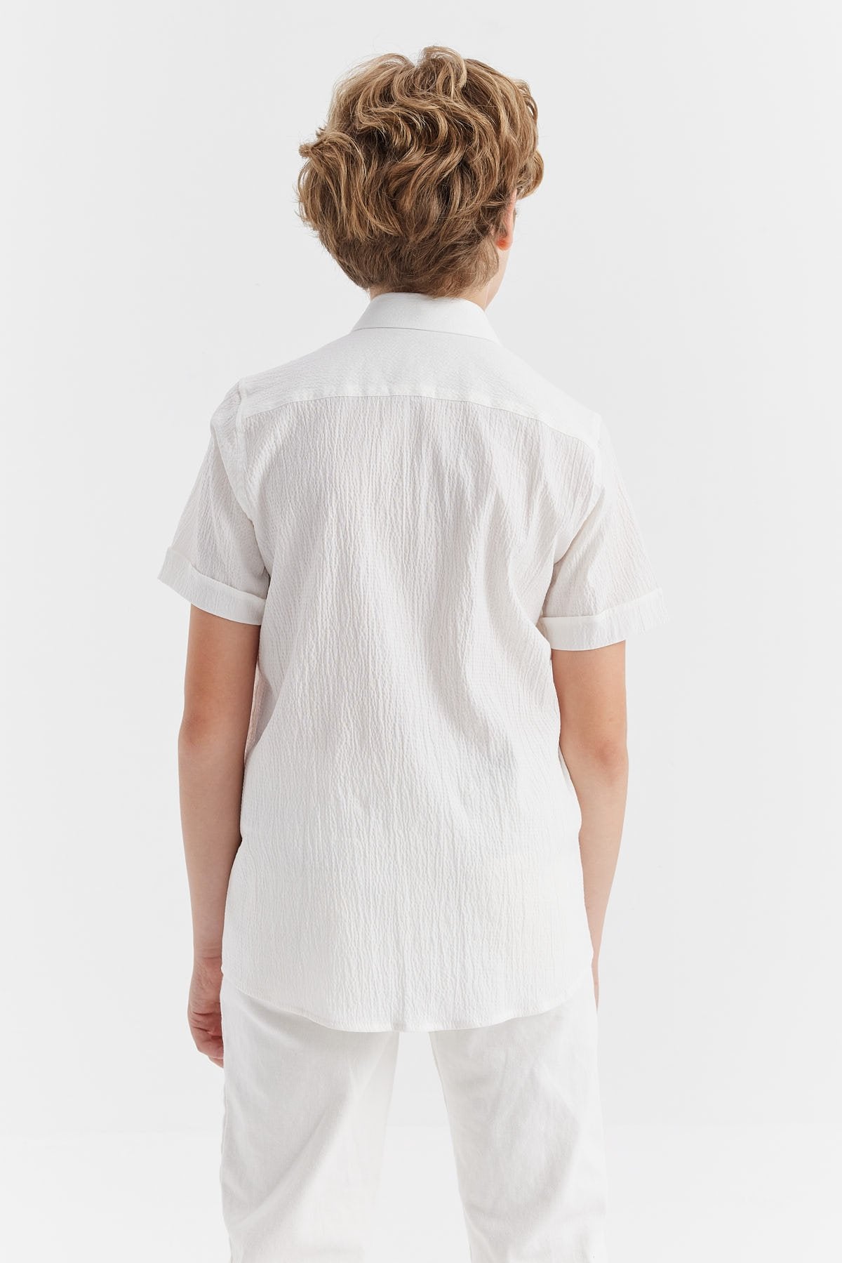 Boy's Textured Shirt