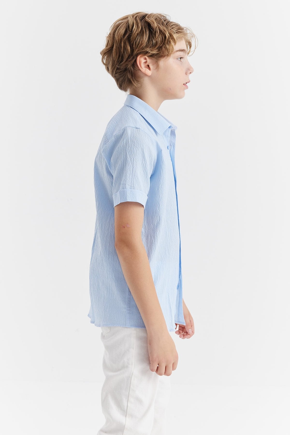 Boy's Textured Shirt