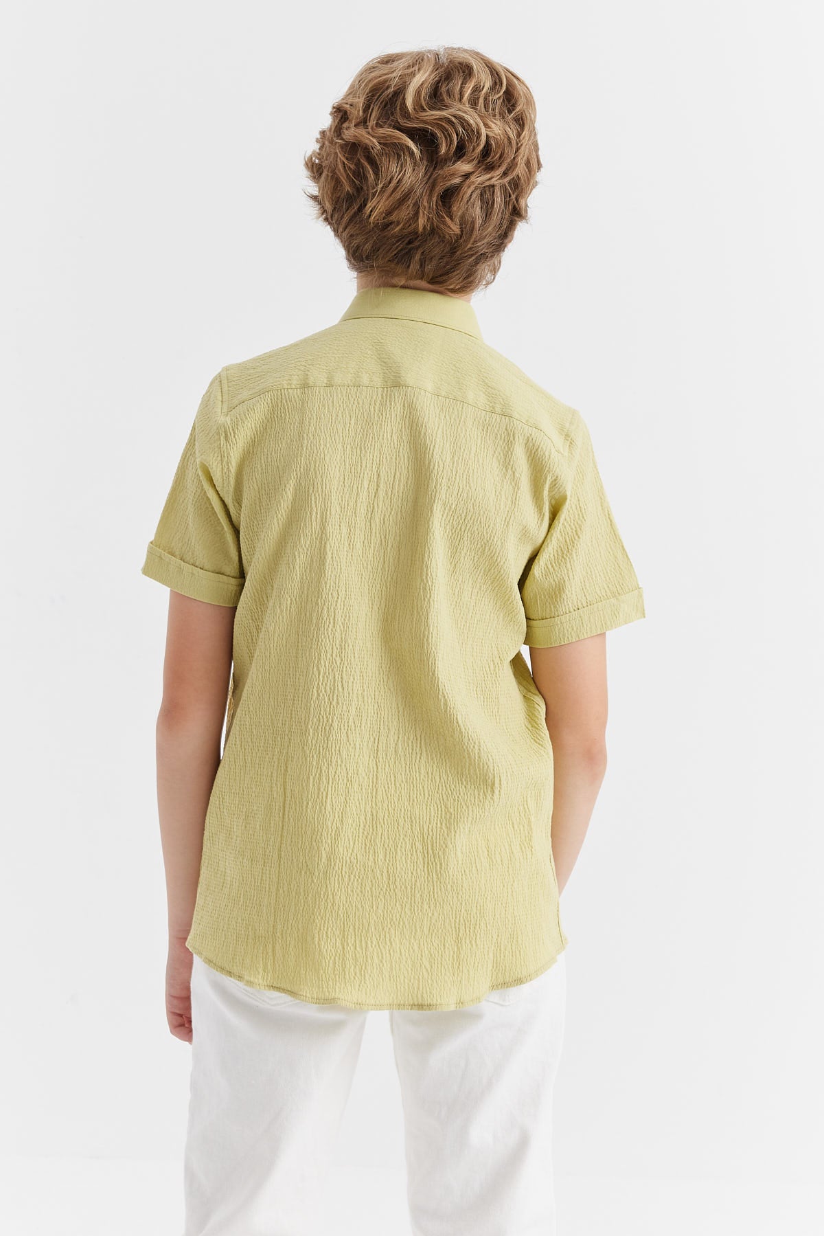 Boy's Textured Shirt