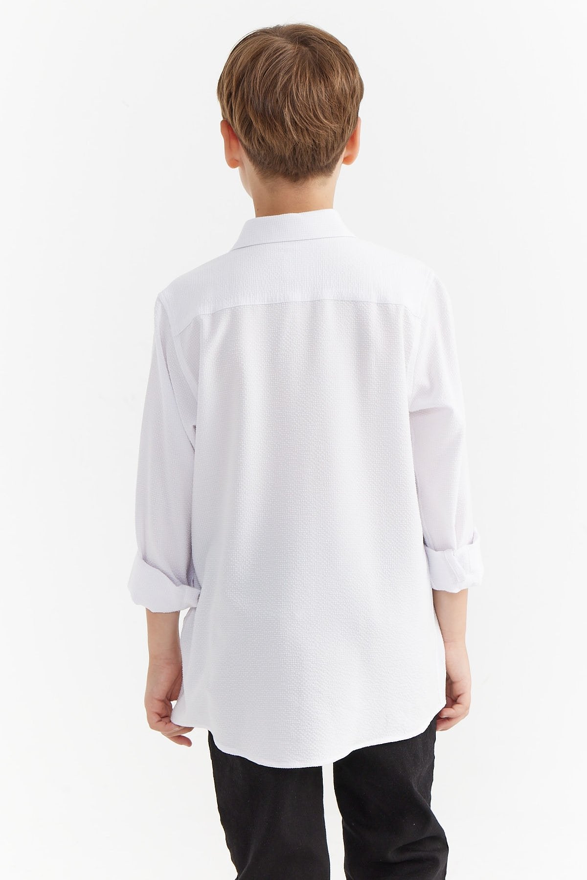 Boy's Textured Shirt