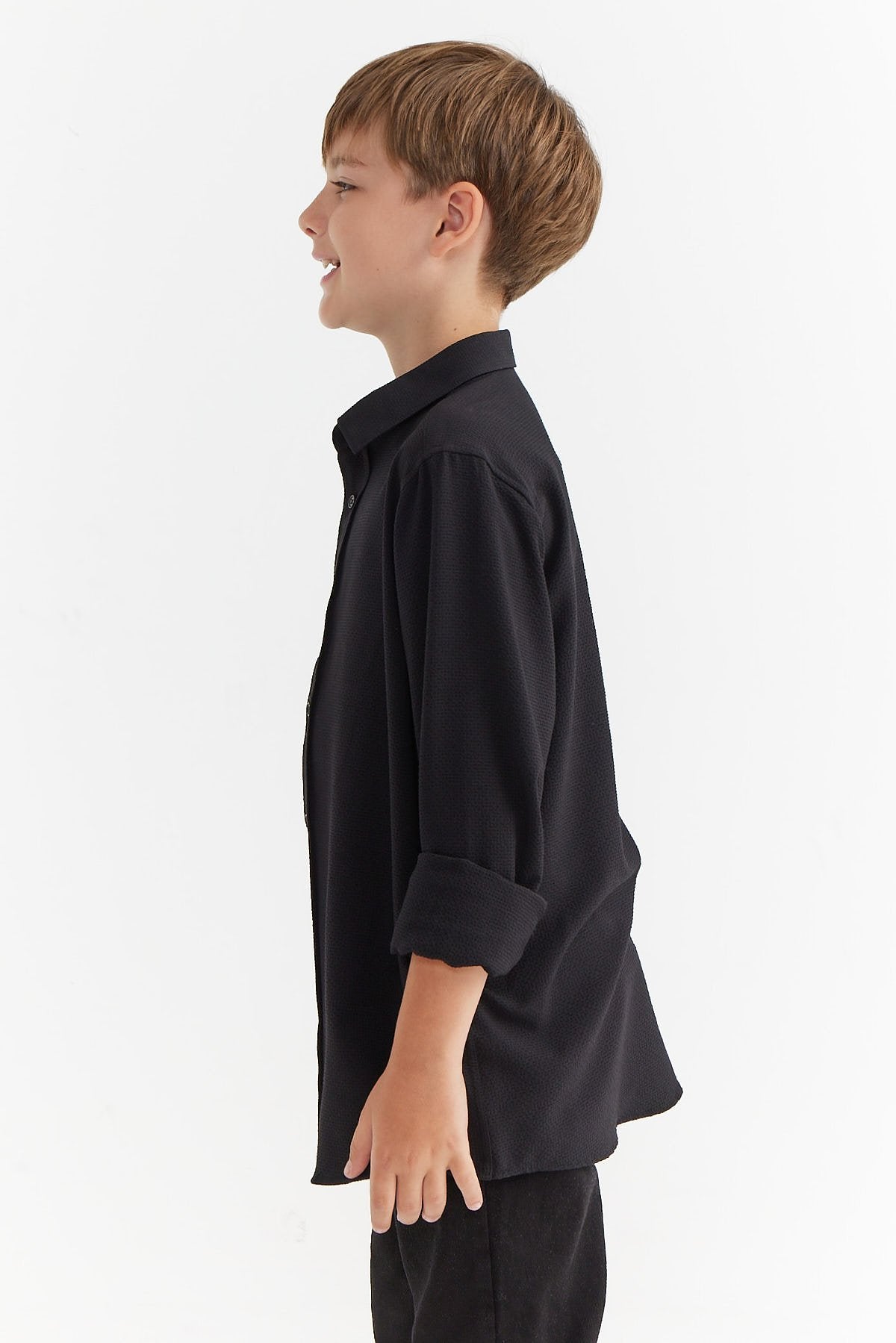 Boy's Textured Shirt