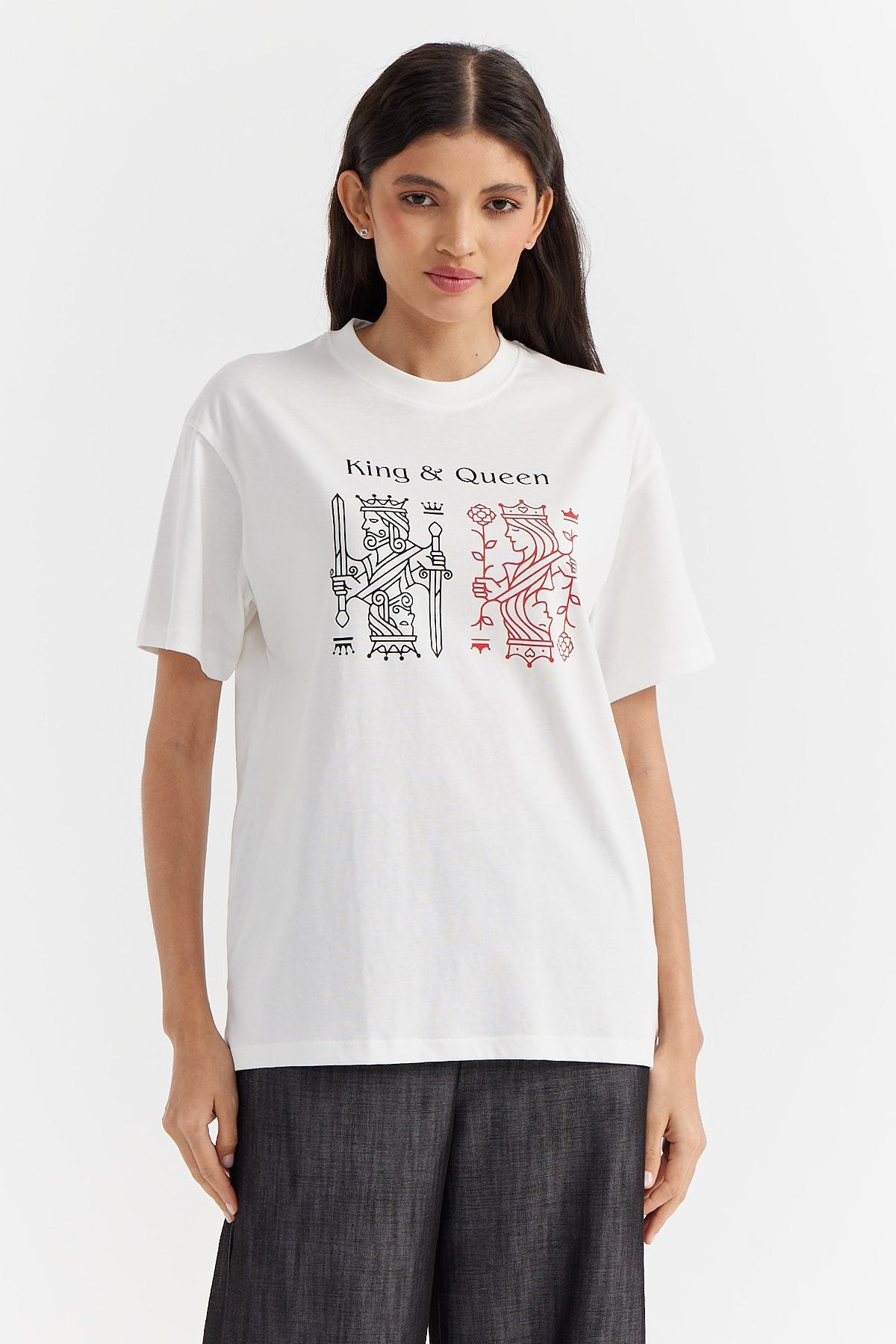 Women's Printed Basic T-shirt