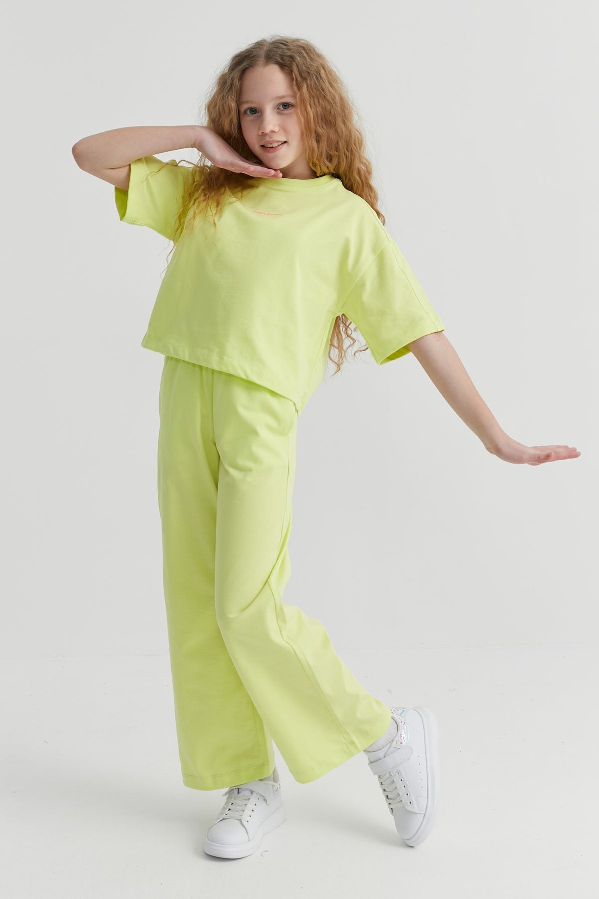 Girl's Elastic Waist Sweat Bottom