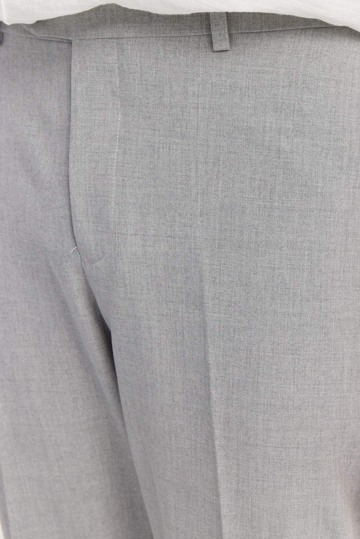 Men's Slim Fit Fabric Trousers