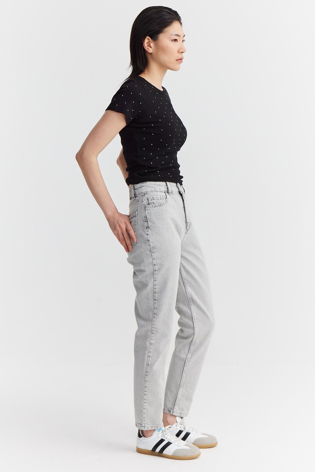 Women's High Waist Slim Fit Jeans
