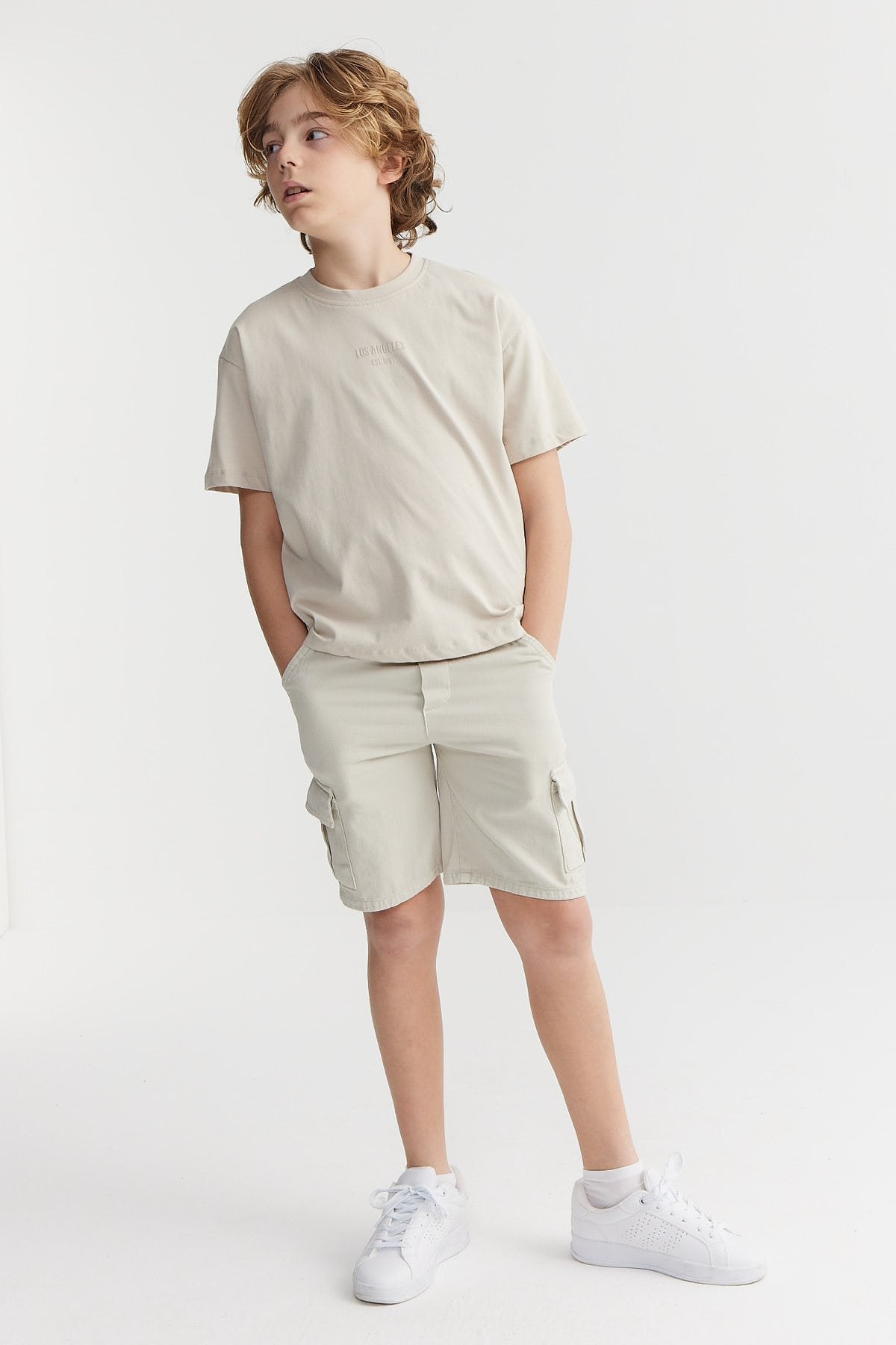Boys' Cargo Shorts with Pockets