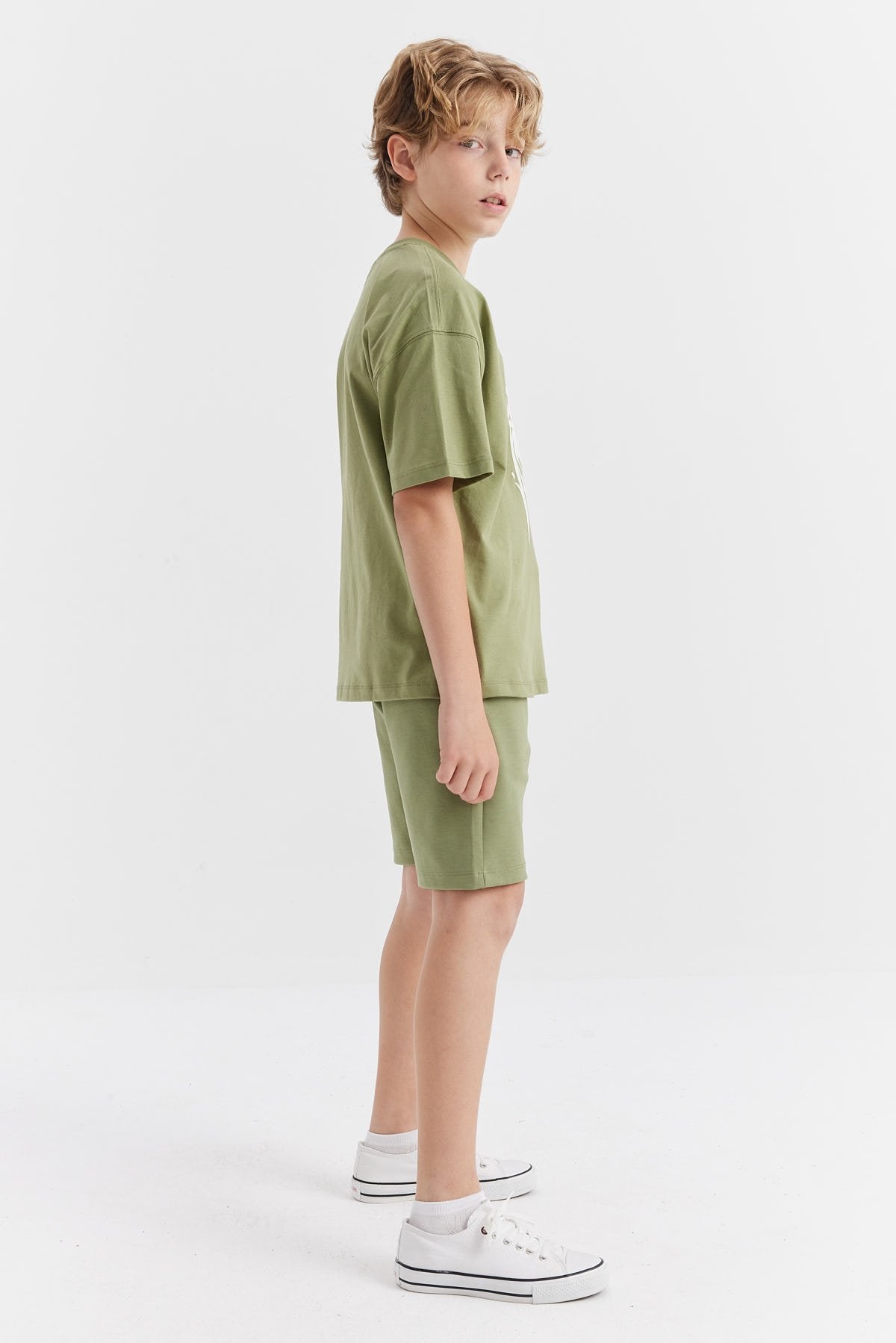 Boy's Text Printed Shorts