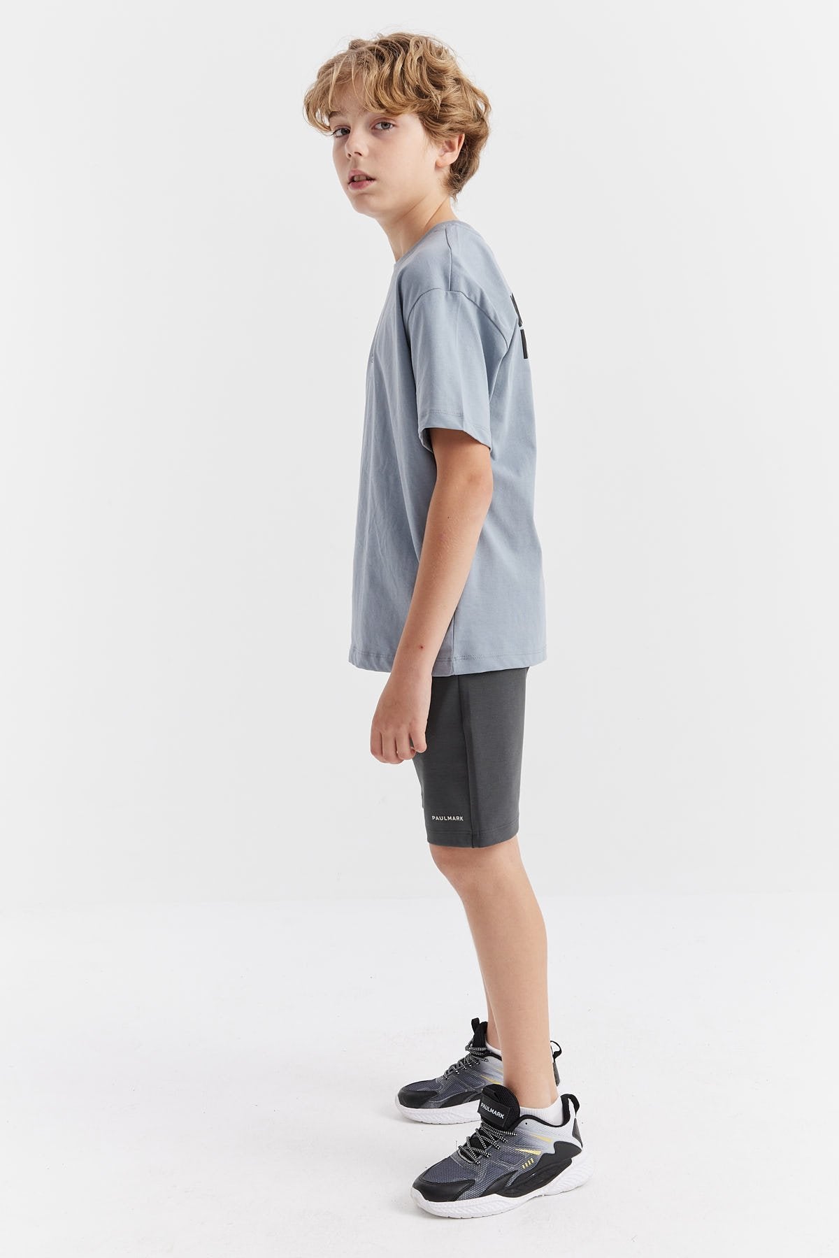 Boy's Text Printed Shorts