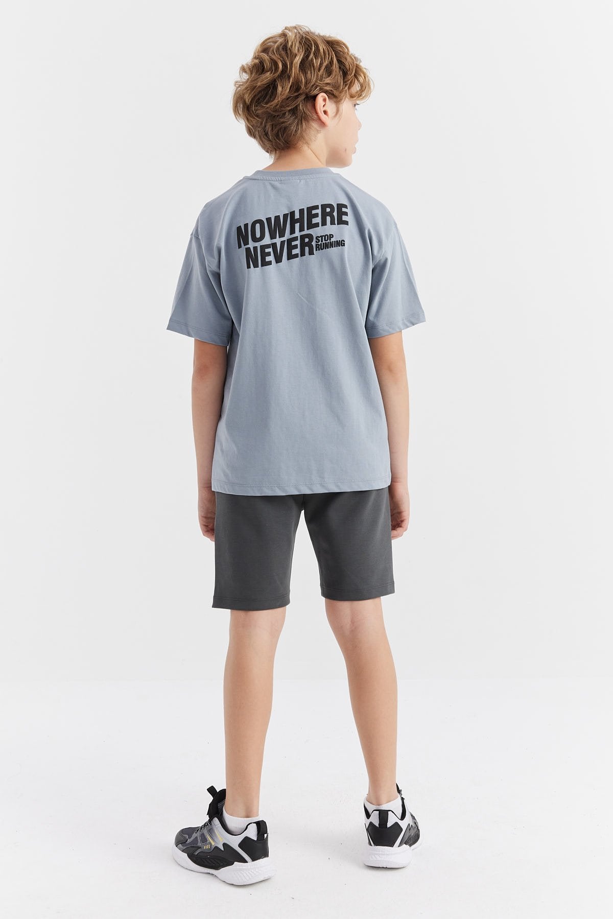Boy's Text Printed Shorts