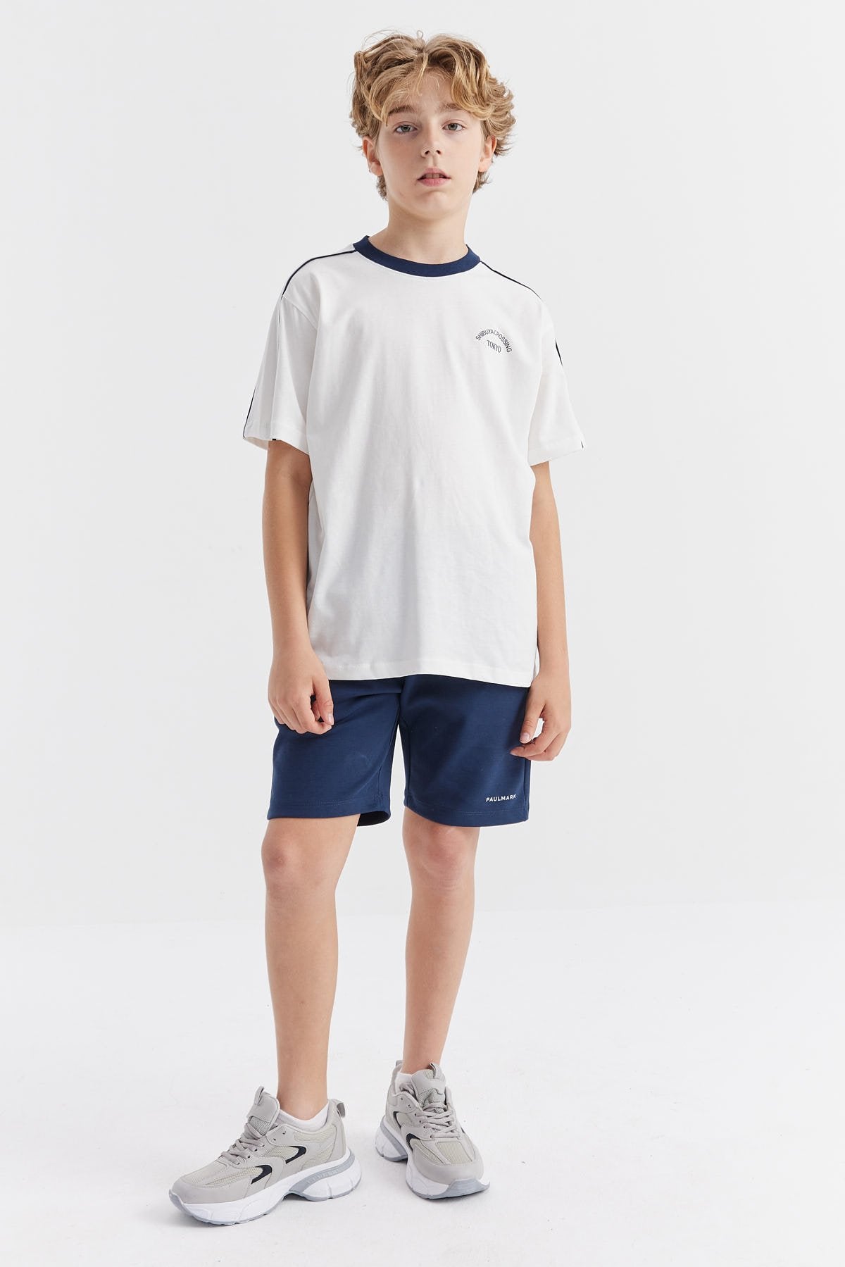 Boy's Text Printed Shorts