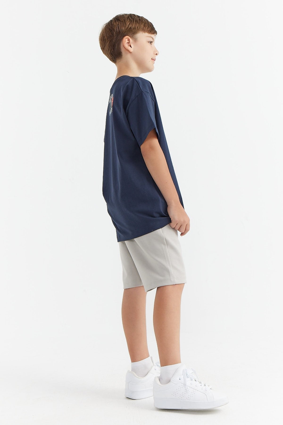 Boy's Text Printed Shorts