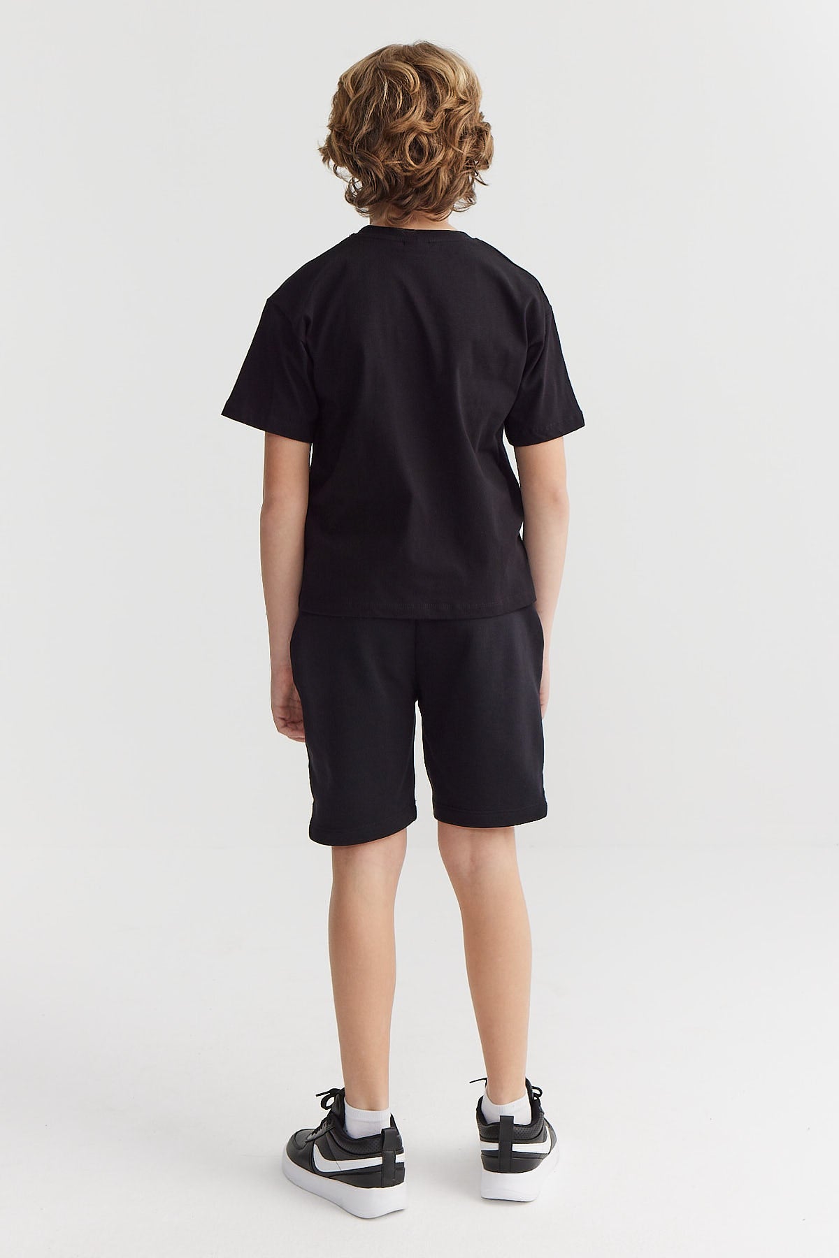 Boys' Tied Waist Paulmark Printed Shorts