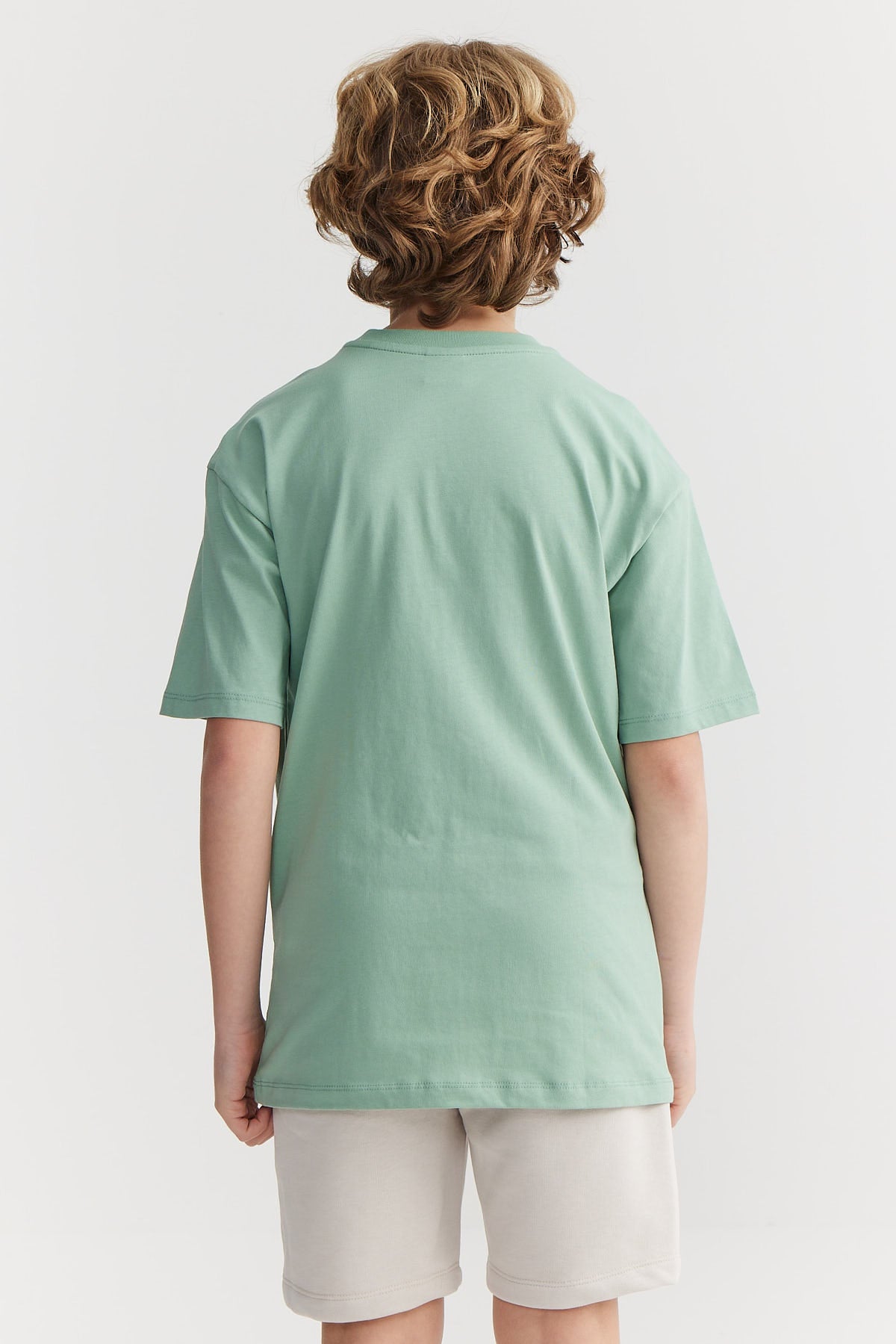 Boys' Tied Waist Paulmark Printed Shorts