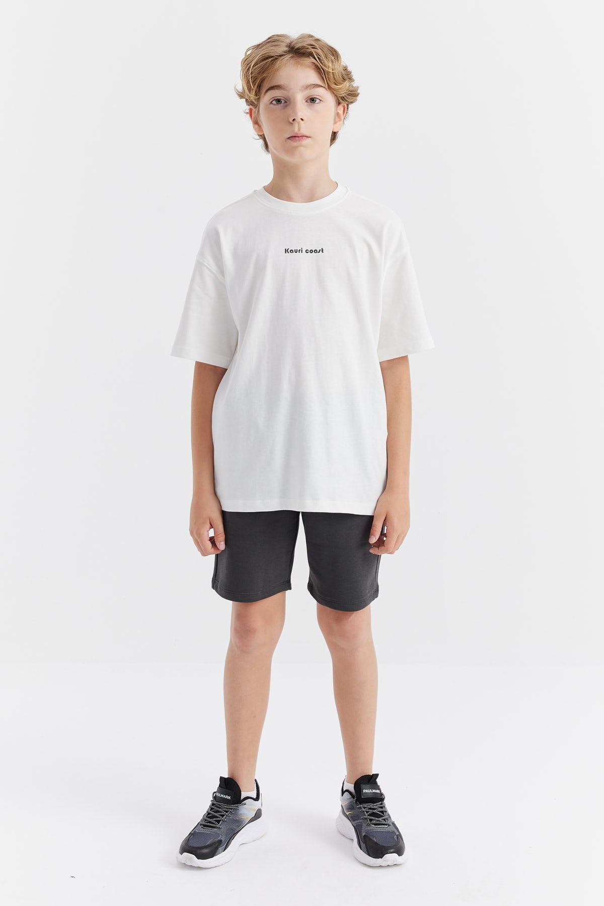 Boy's Text Printed 2-Piece Set