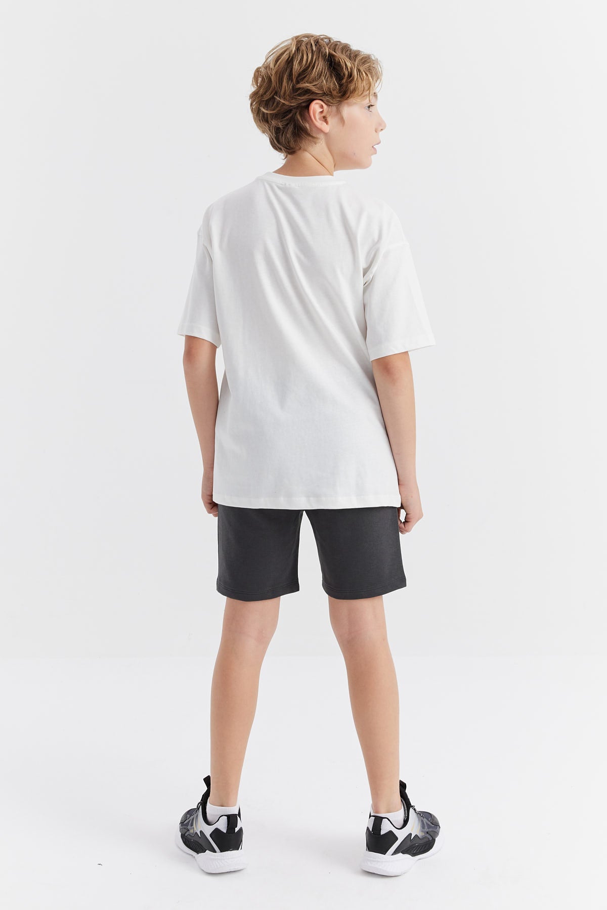 Boy's Text Printed 2-Piece Set