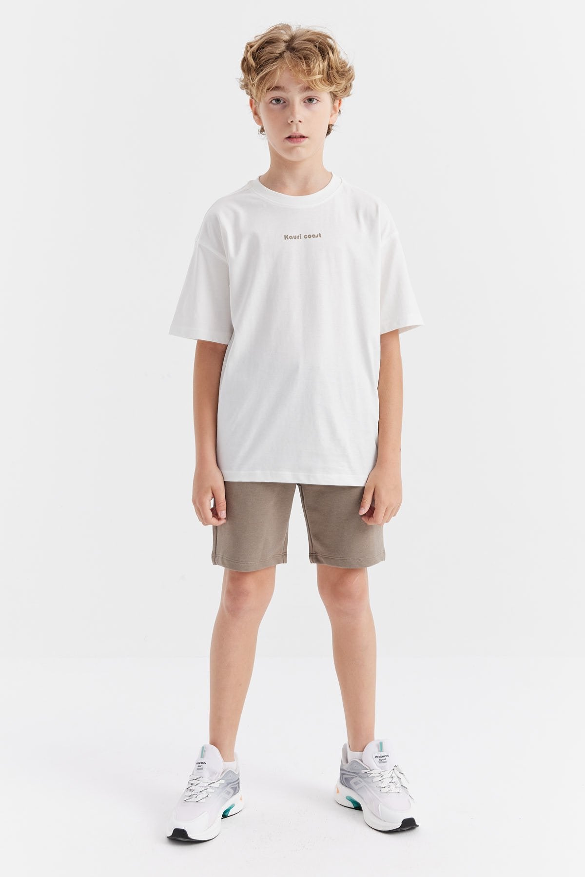 Boy's Text Printed 2-Piece Set
