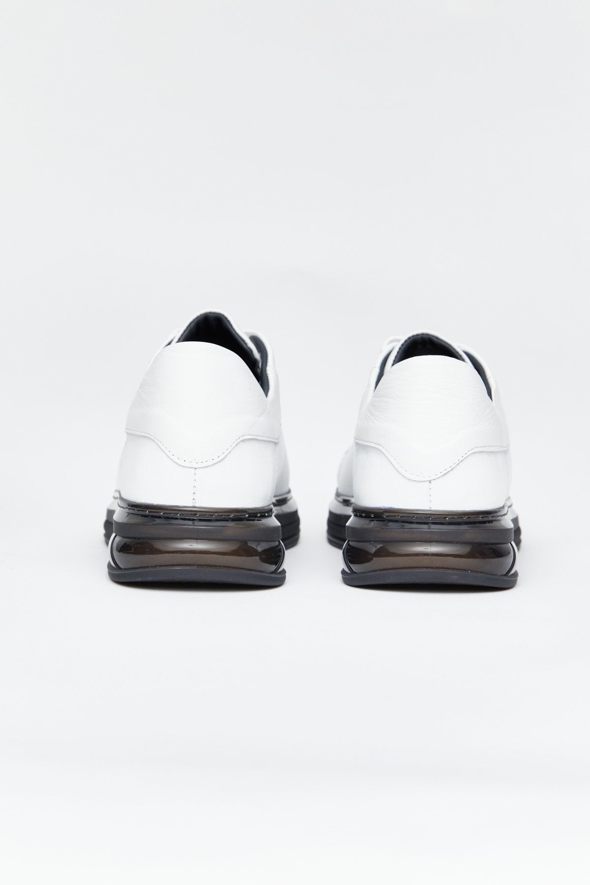 Thick-Soled Leather Casual Shoes