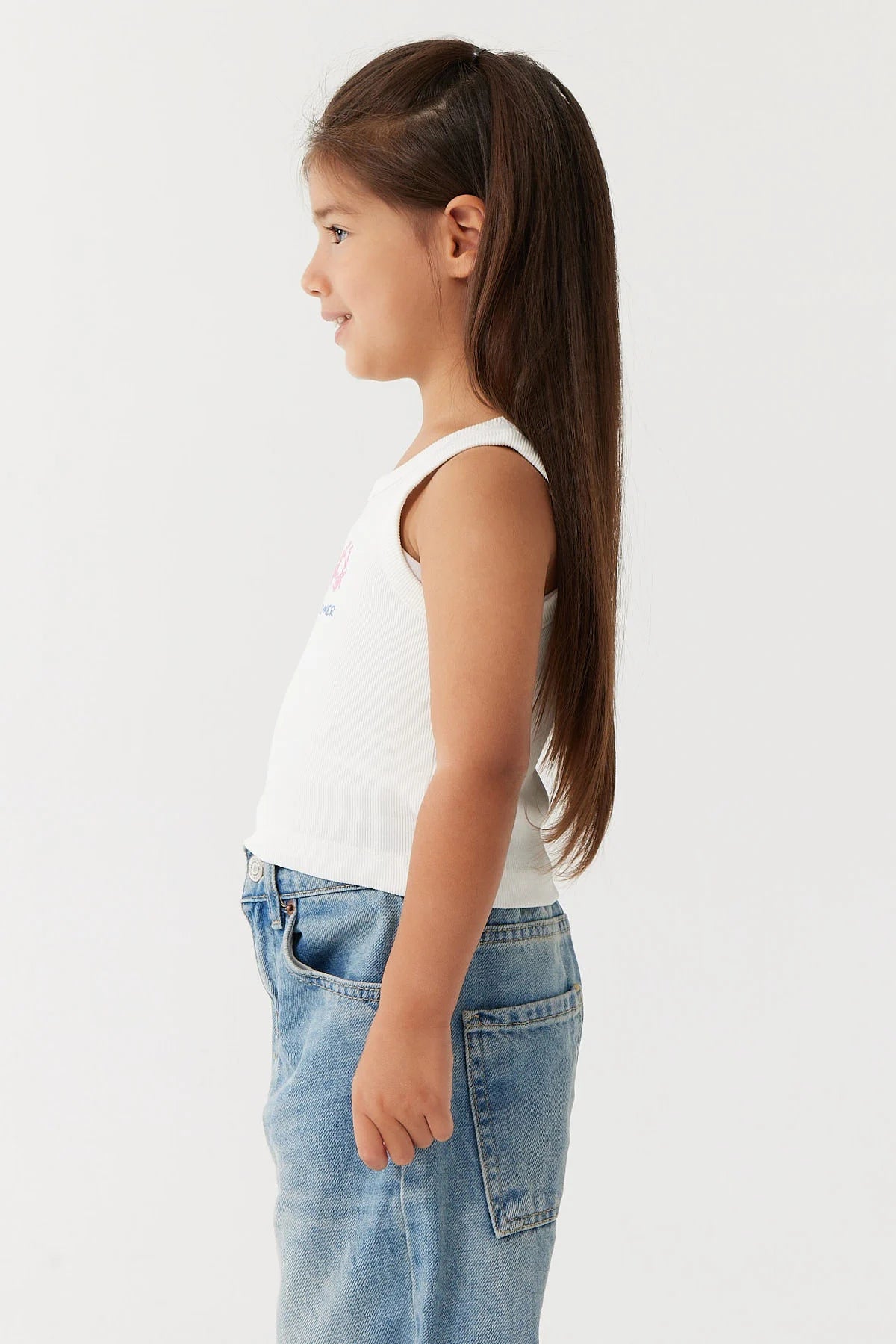 Girl's Patterned Tank Top