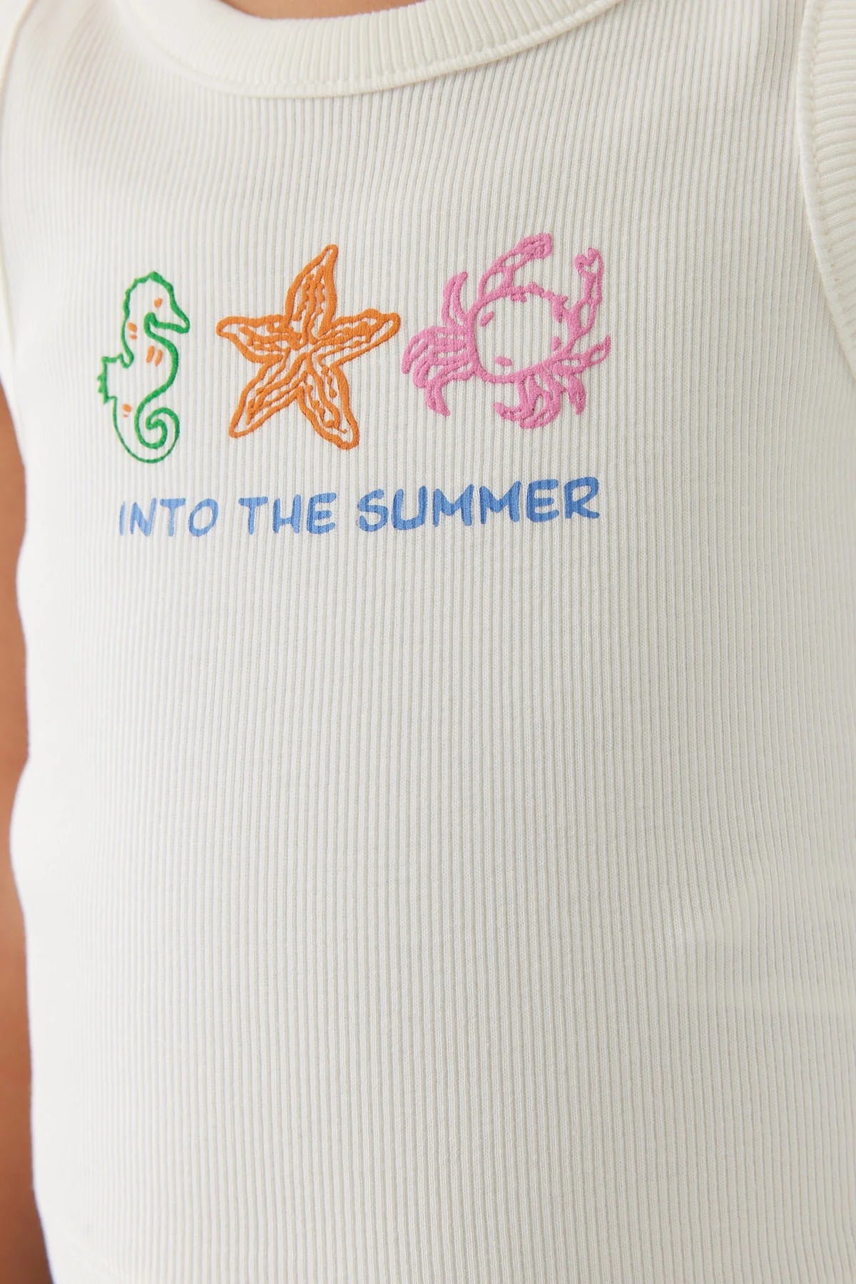 Girl's Patterned Tank Top