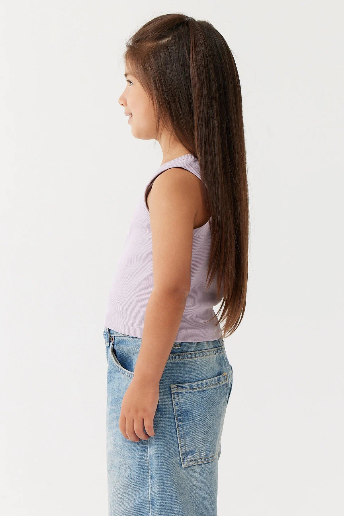 Girl's Patterned Tank Top