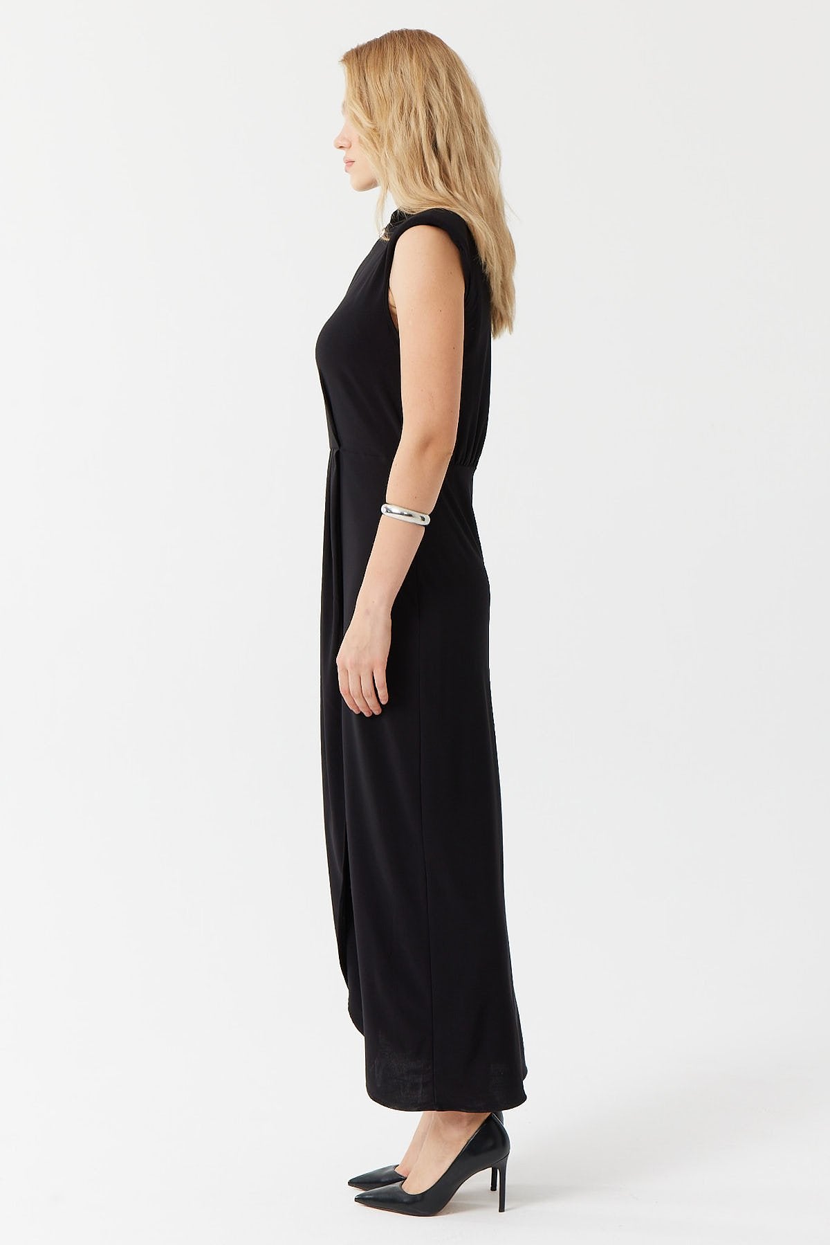 Women's Accessory Grandad Collar Dress