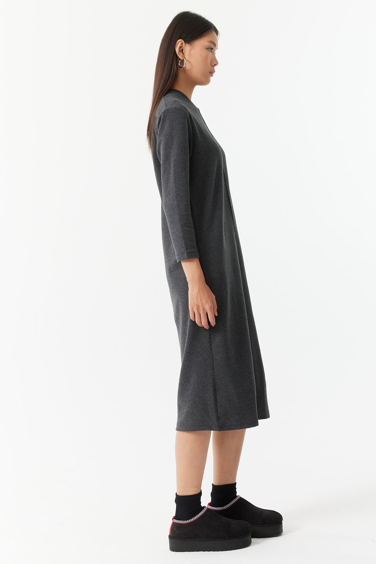 Women's Dress with Stitching Details