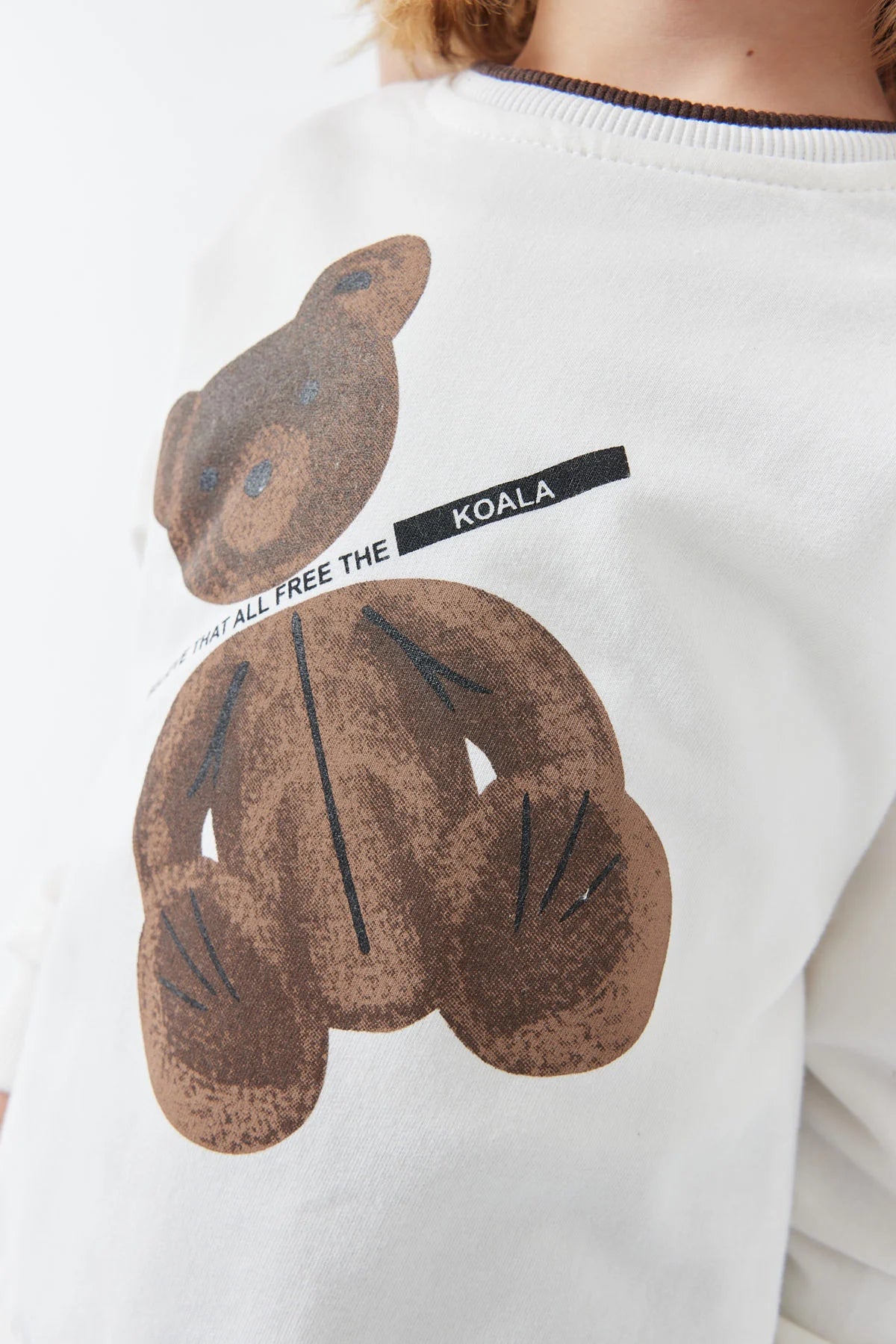 Boys' Printed Detail 2-Piece Set