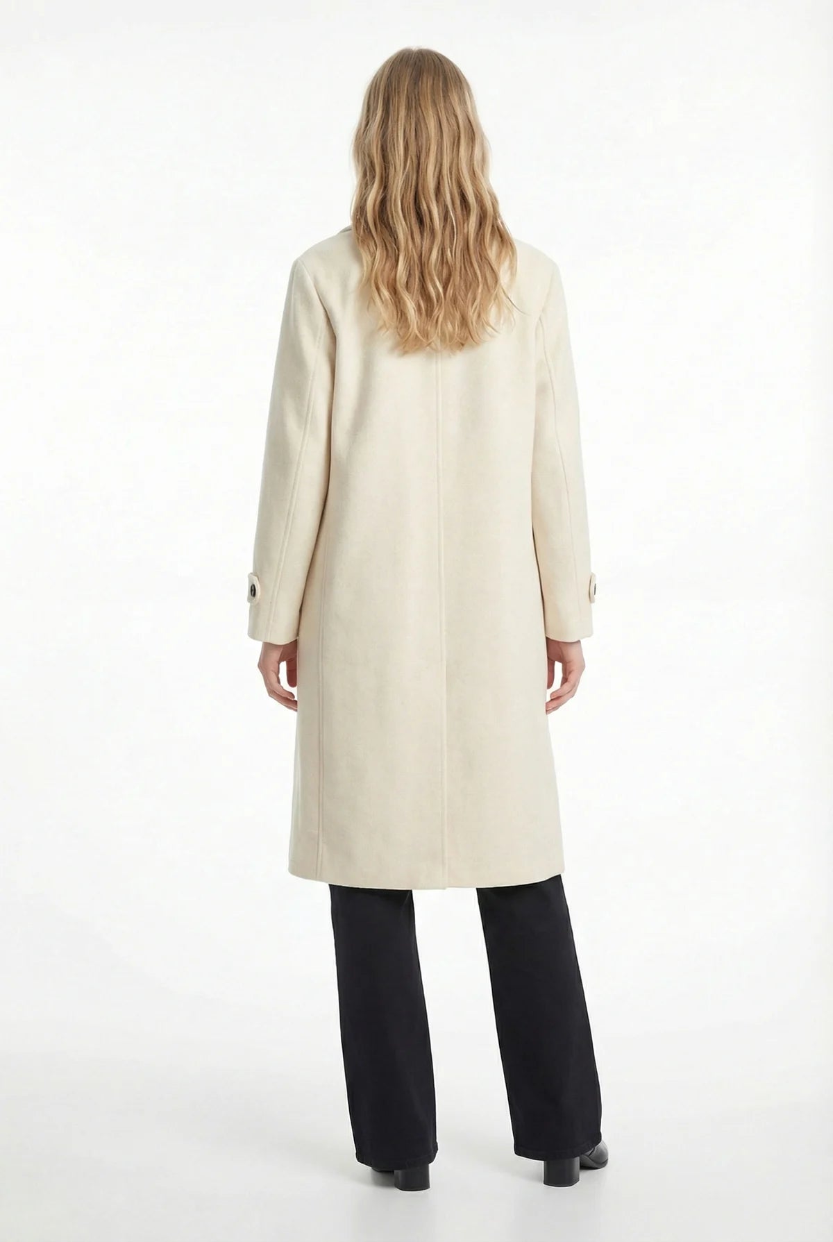Women's Double-Breasted Bowl Coat
