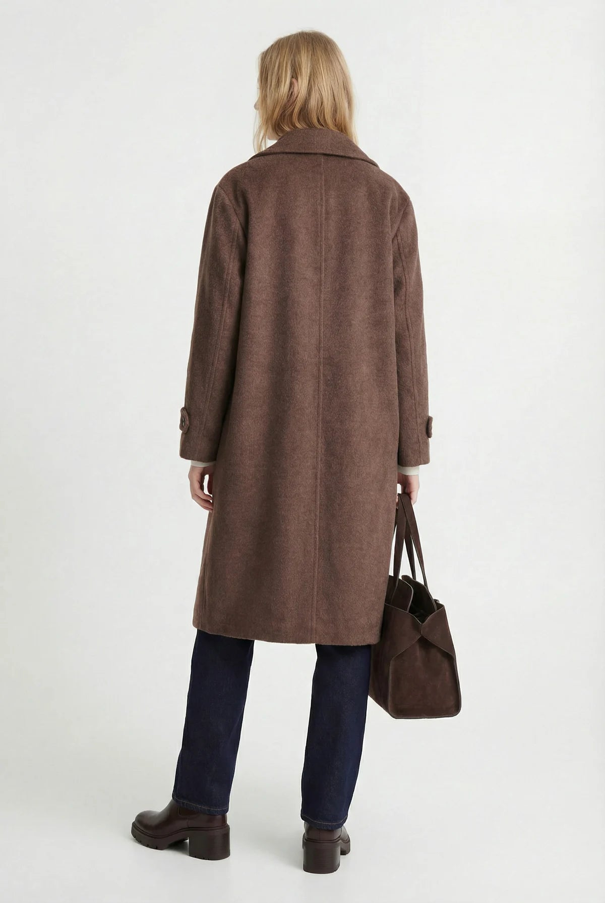 Women's Double-Breasted Bowl Coat