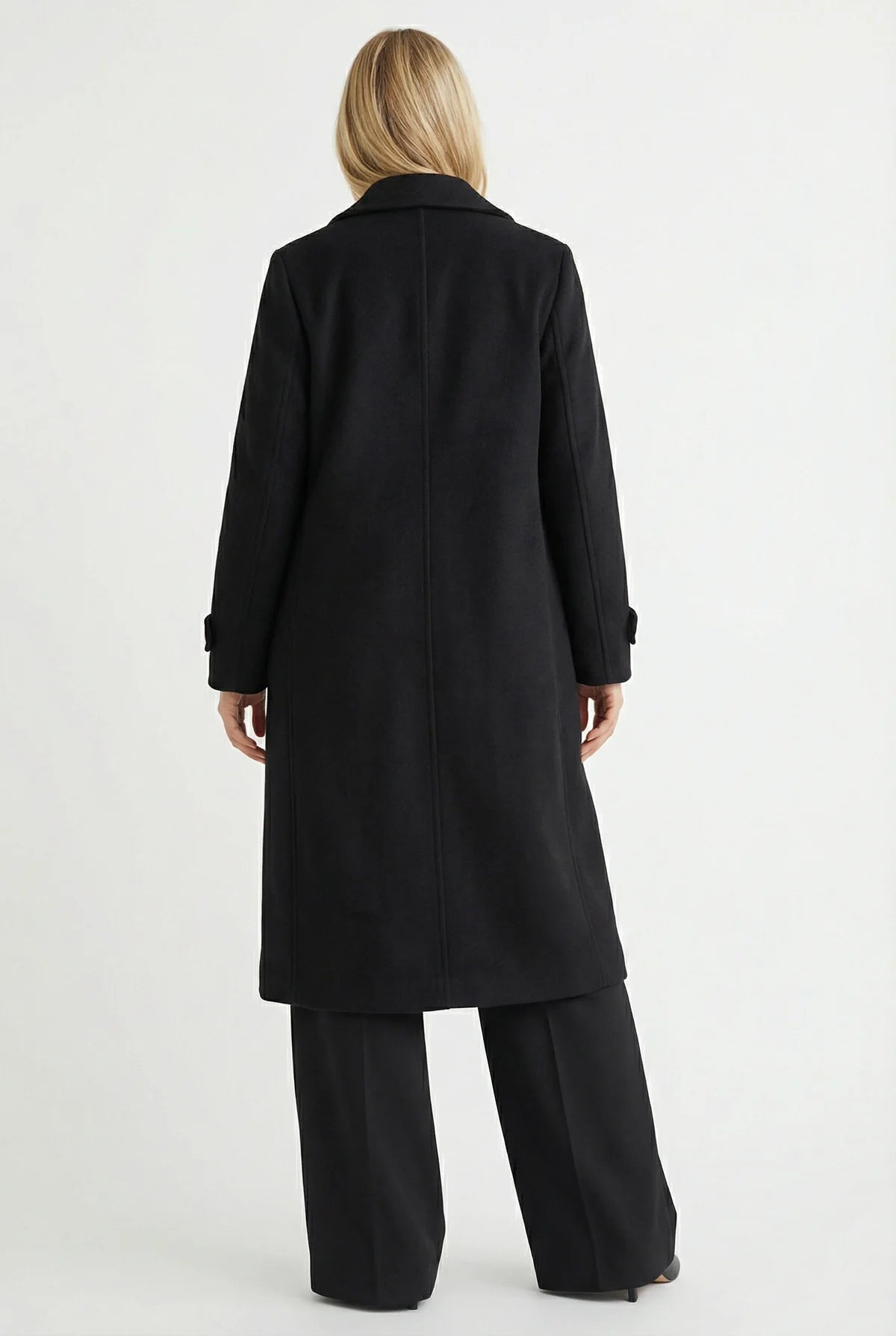 Women's Double-Breasted Bowl Coat
