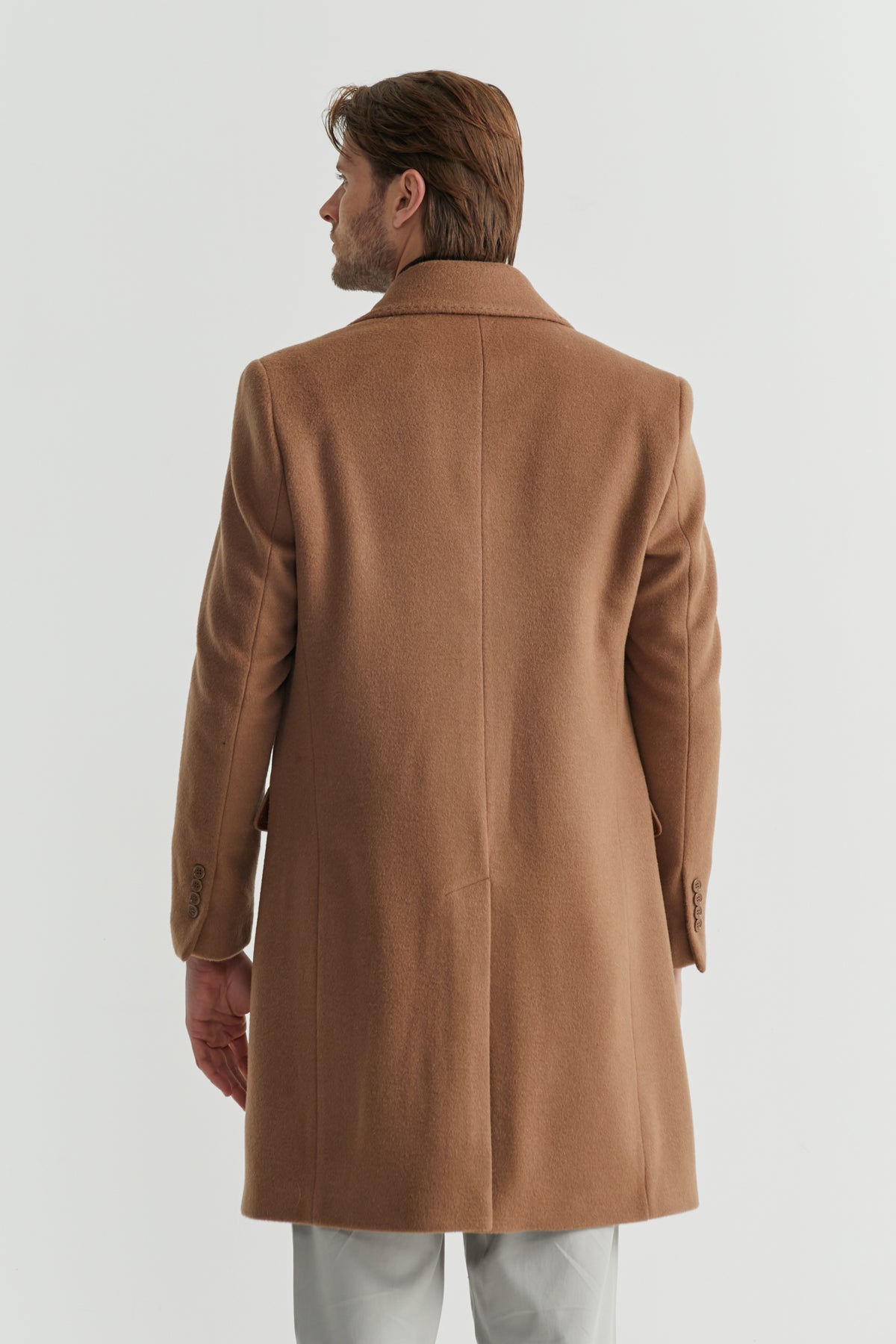 Men's Swallow Collar Coat