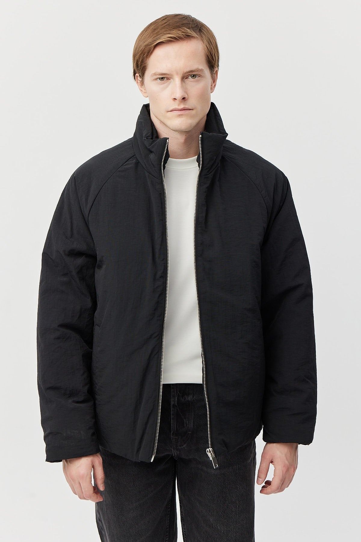 Men's Stand Collar Bomber Jacket