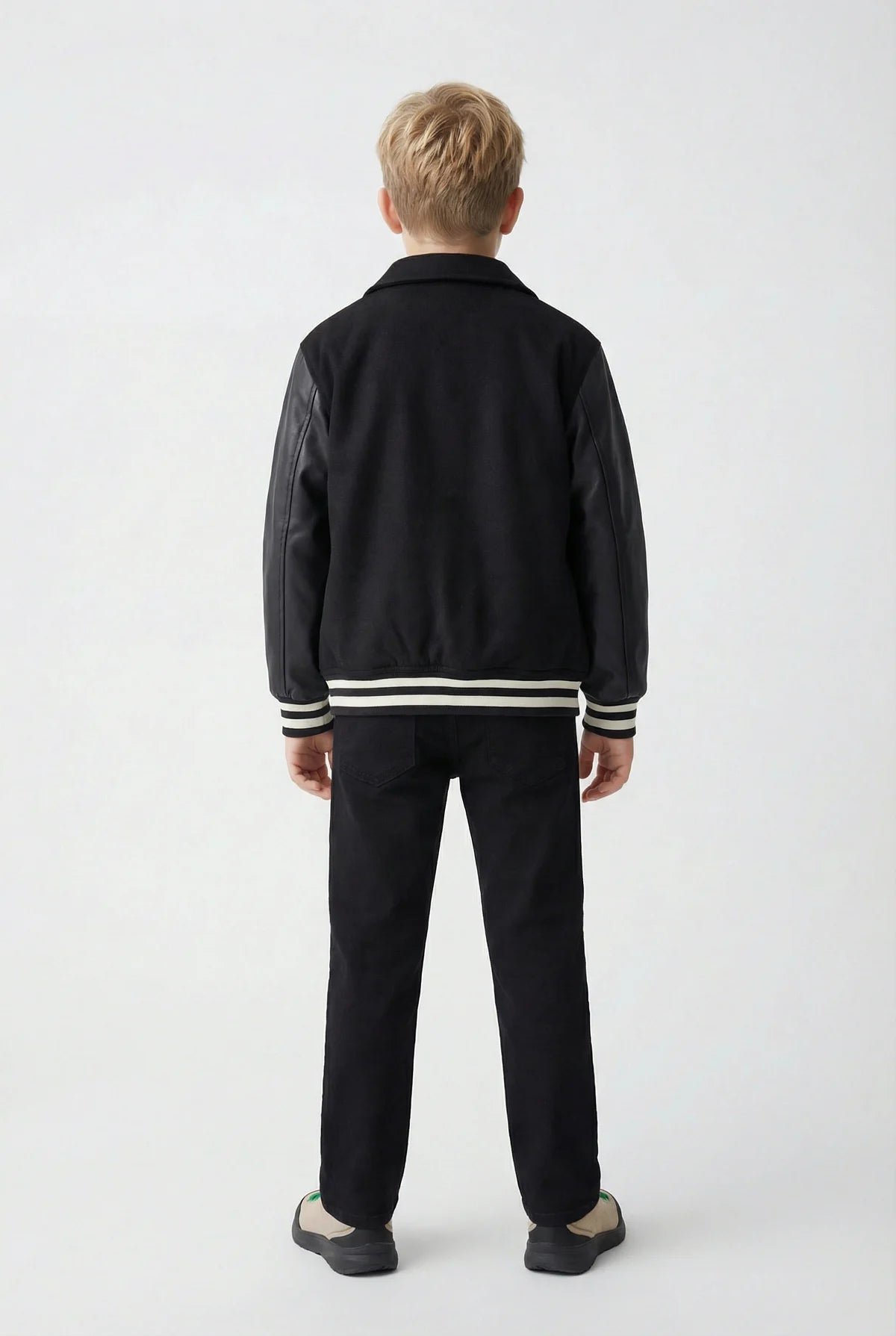 Boys' Stand-Up Collar Jacket