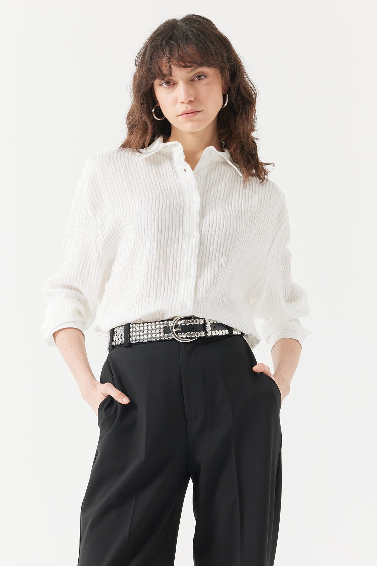 Women's Textured Shirt