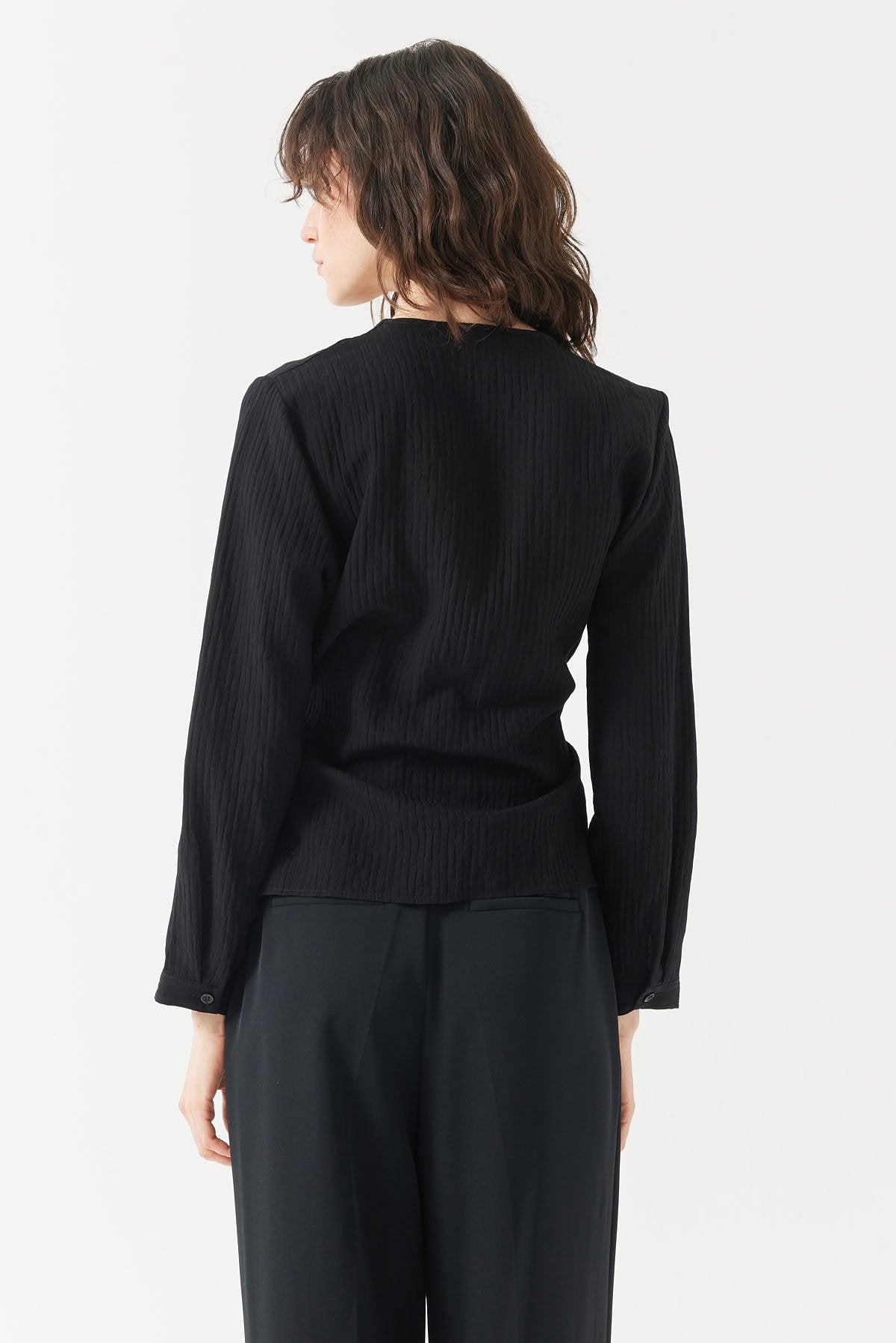 Women's Tied Wrap Blouse
