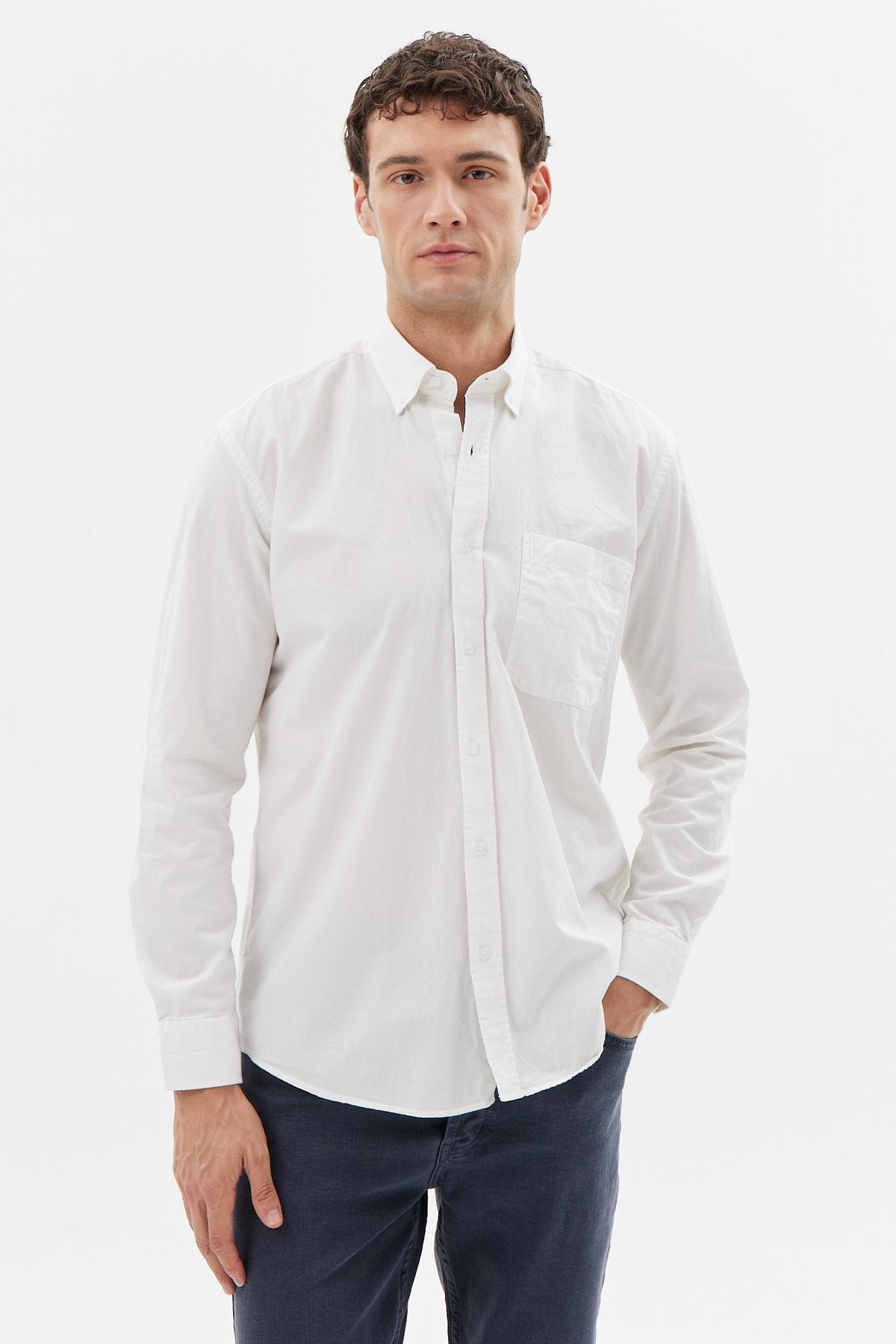 Men's Regular Shirt with Pocket
