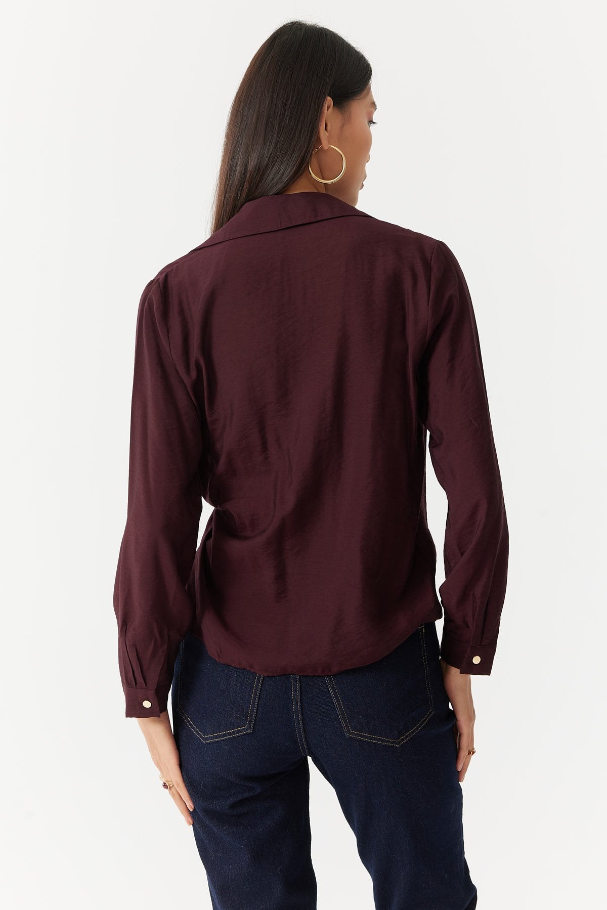 Women's Wrap Blouse