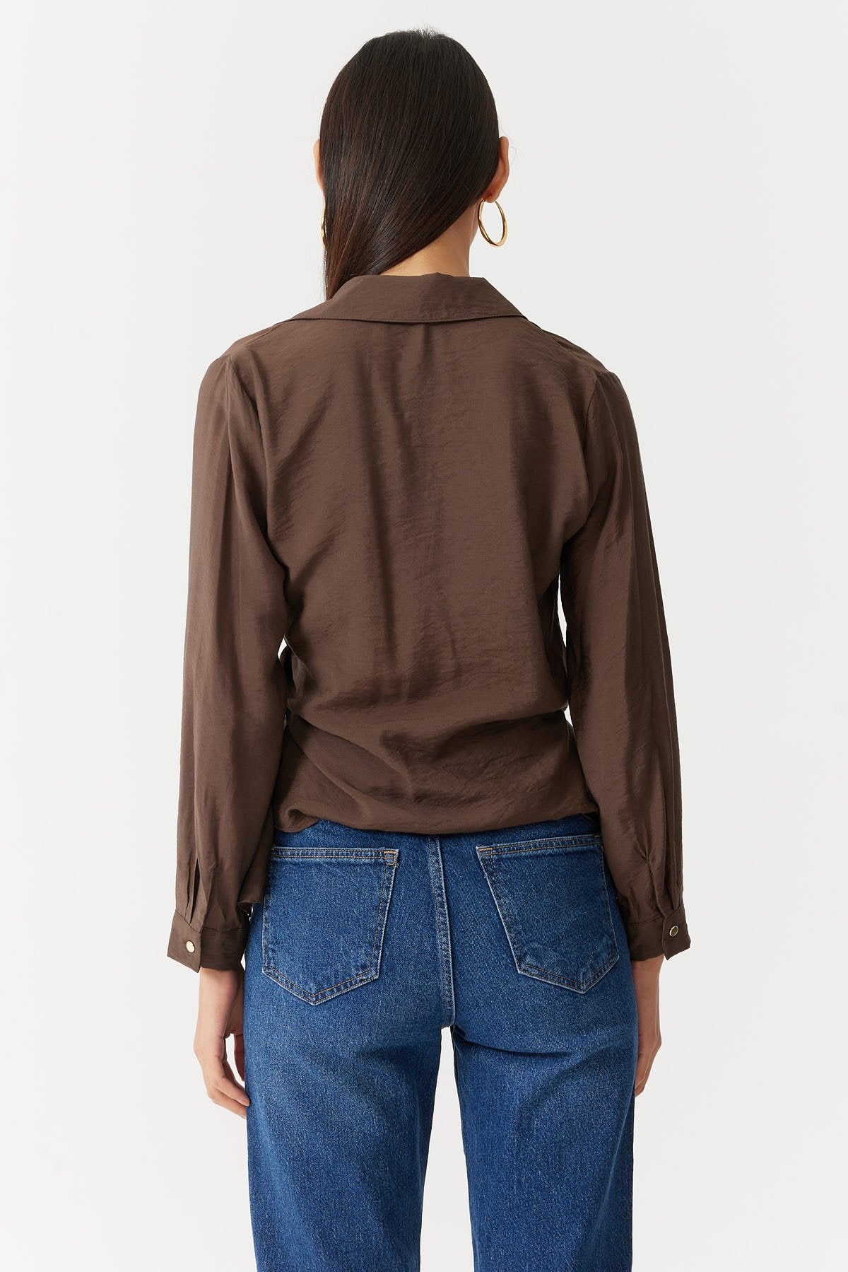 Women's Wrap Blouse