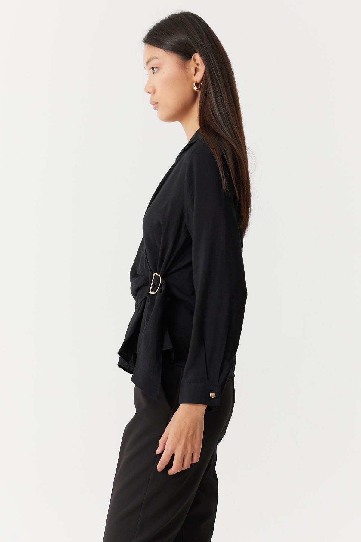 Women's Wrap Blouse