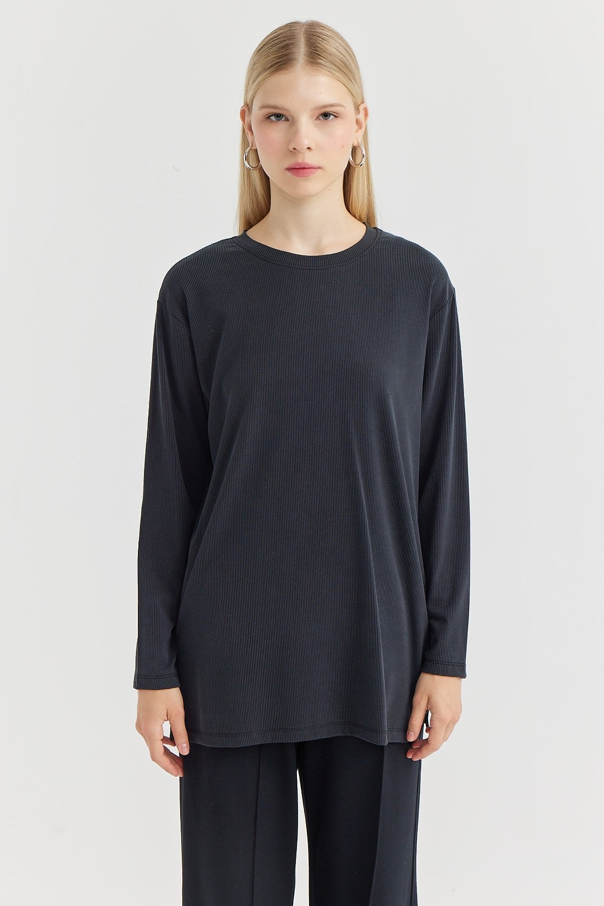 Women's Thin Ribbed Tunic
