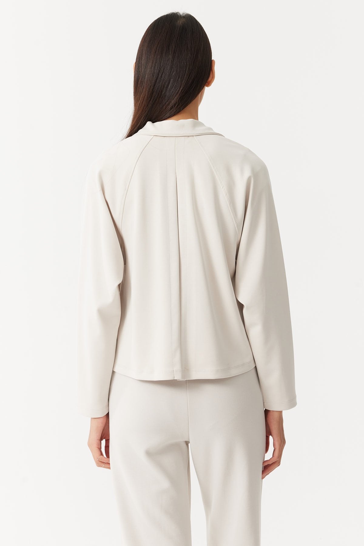 Women's Zippered Sweat Top